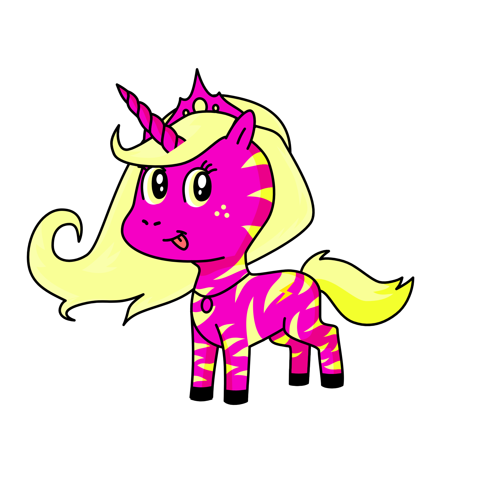 i love you all😊, the unicorn