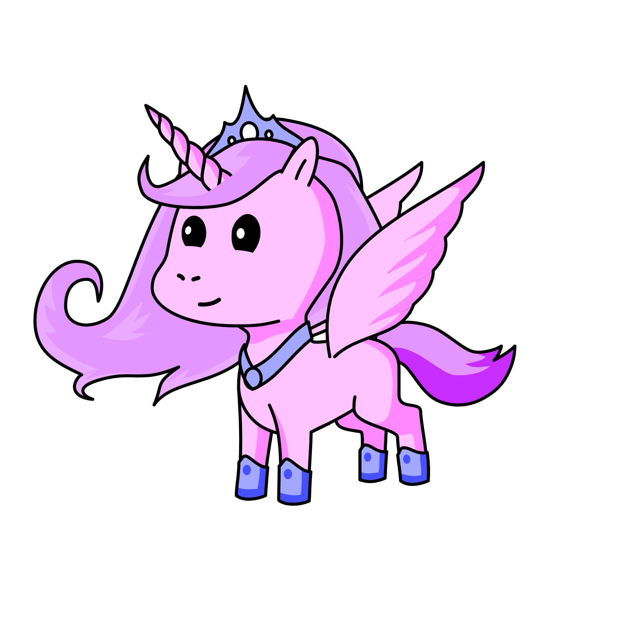 Princess Pinky, the unicorn