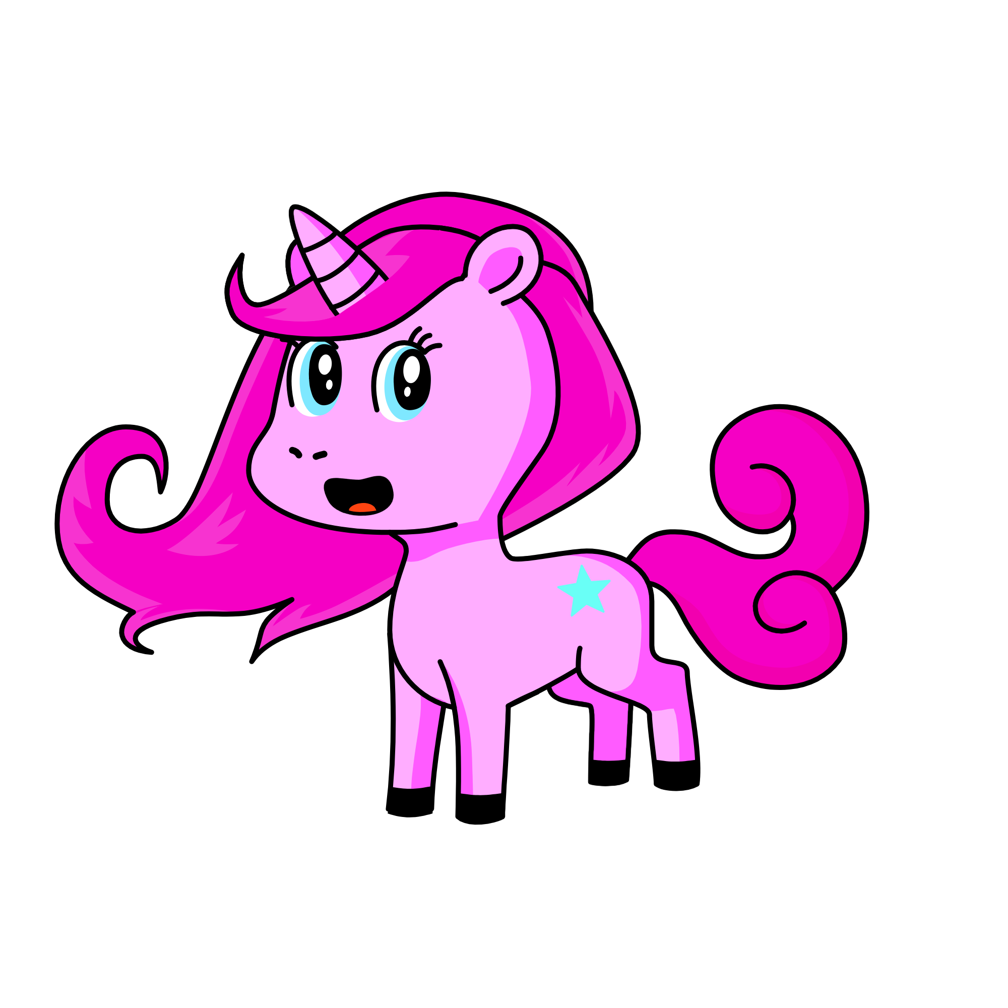pinkie pie , the unicorn