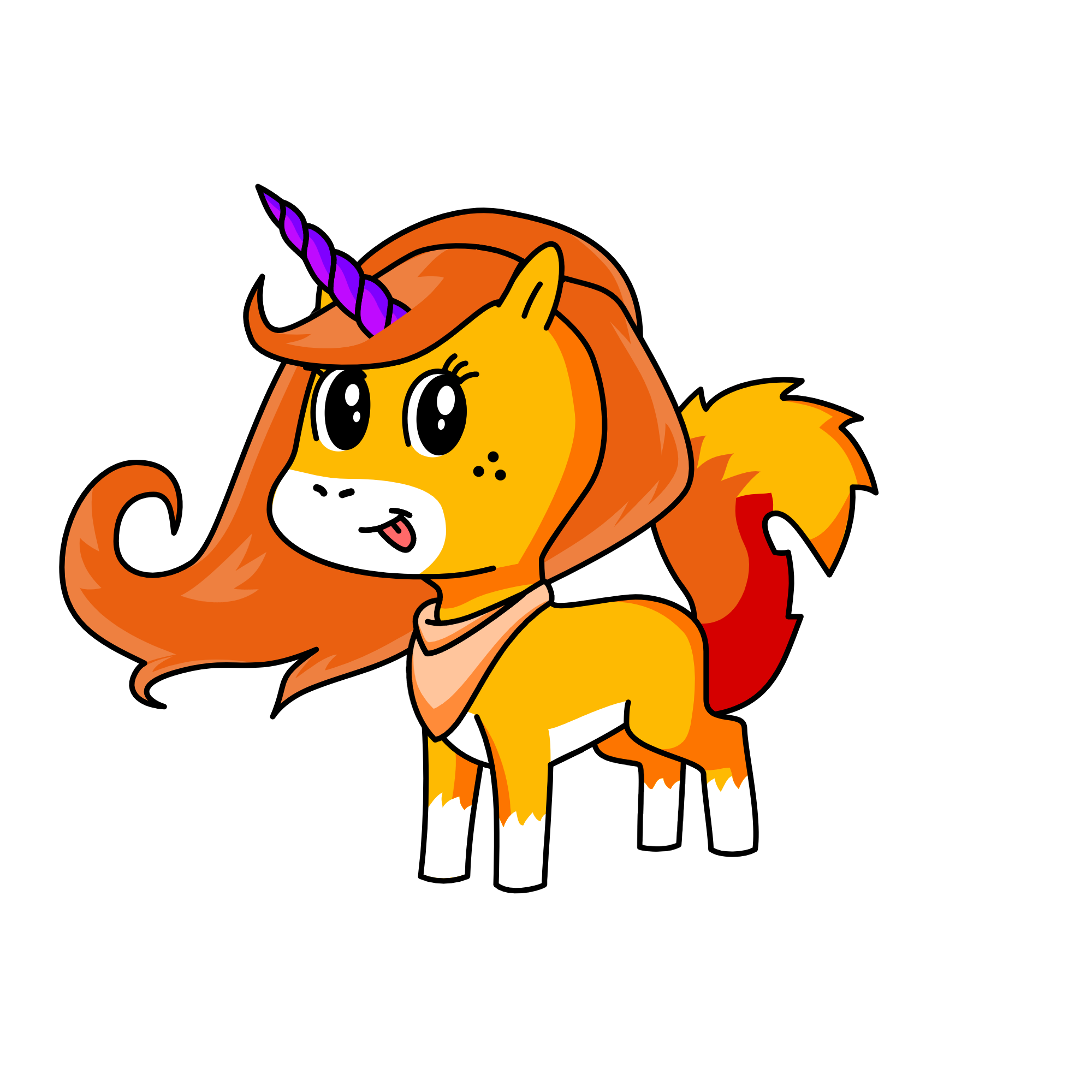 foxy, the unicorn