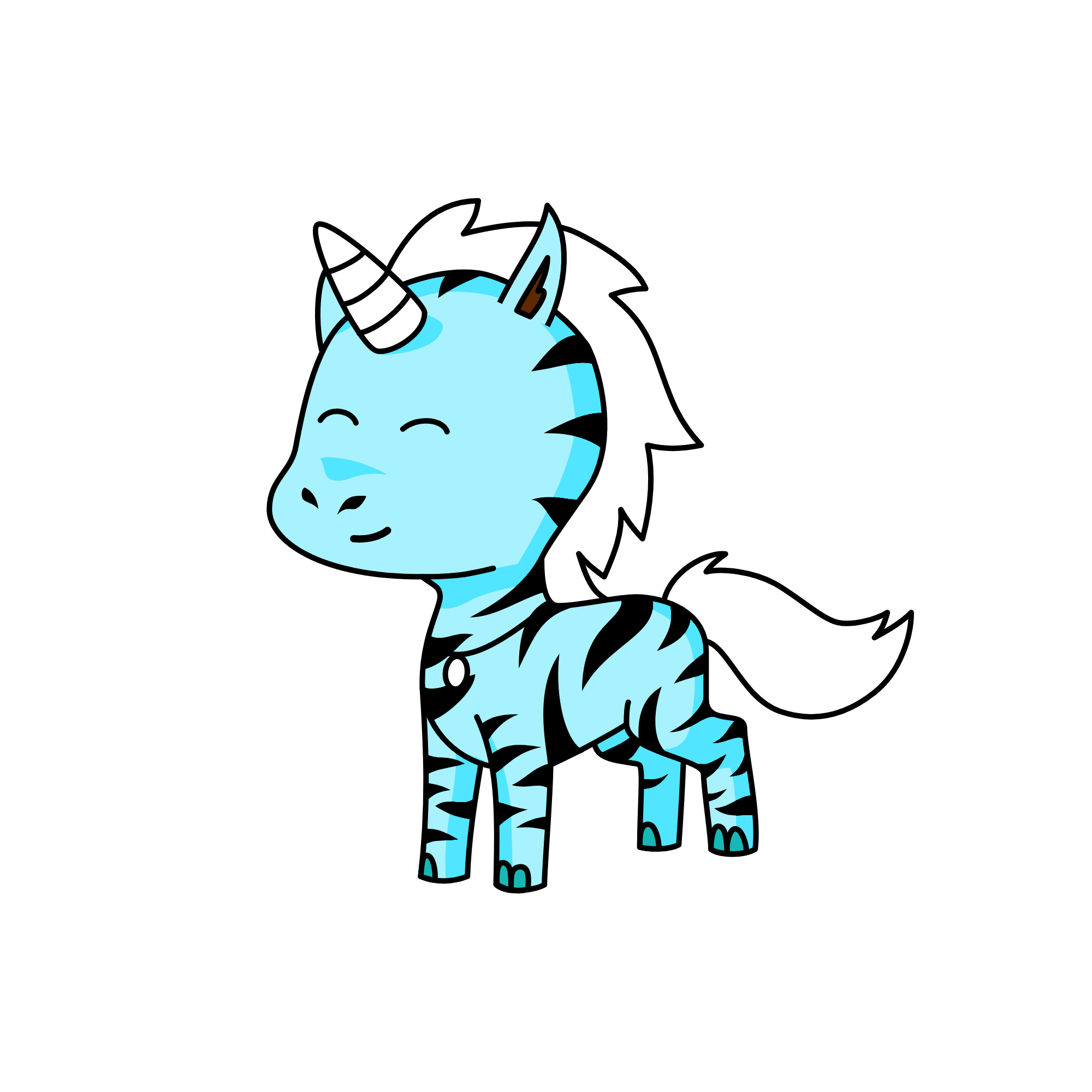 fluffy, the unicorn
