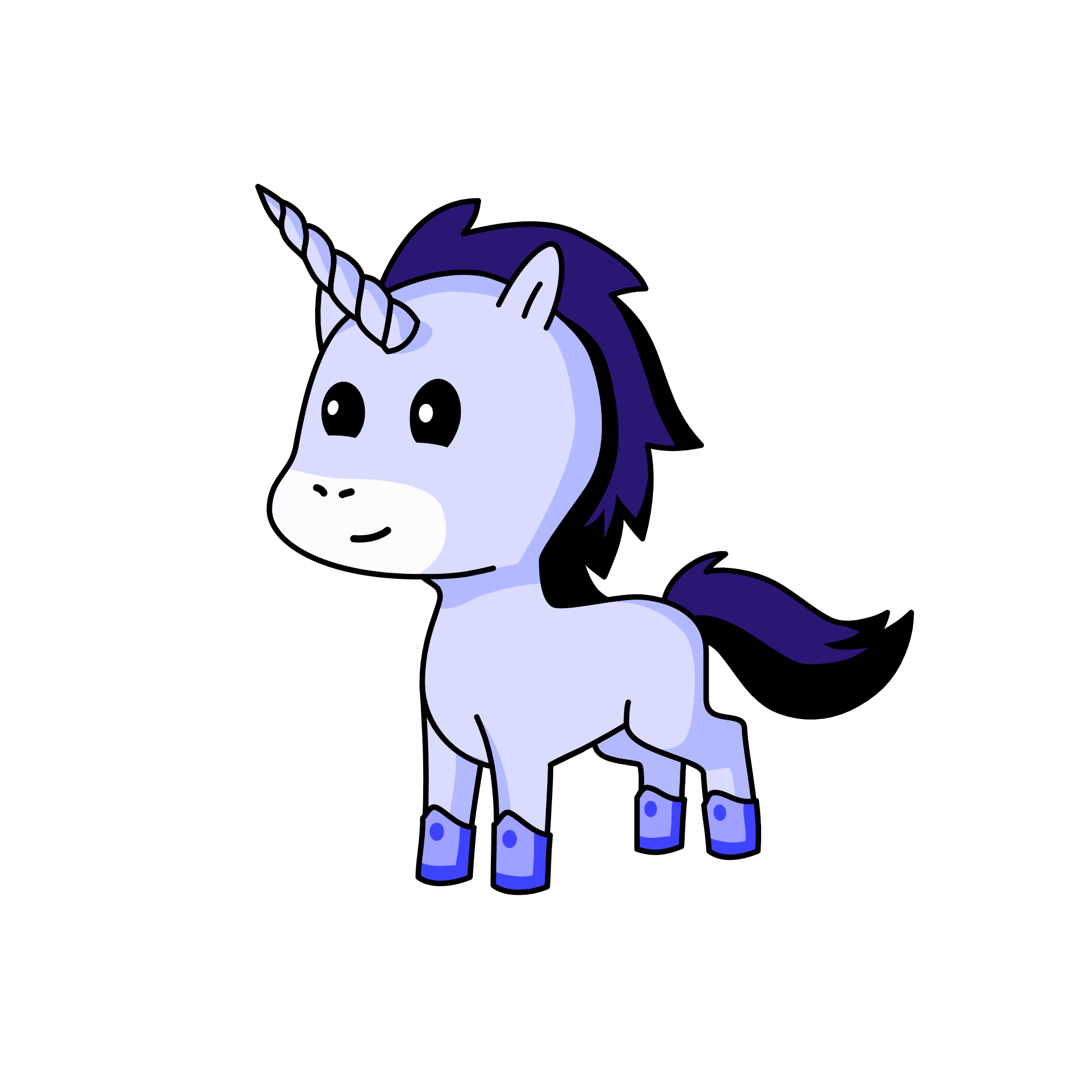Snowy, the unicorn