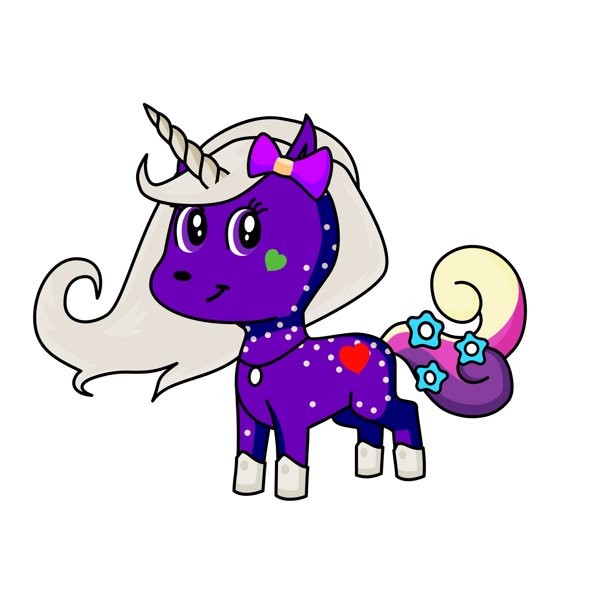 dark rose, the unicorn