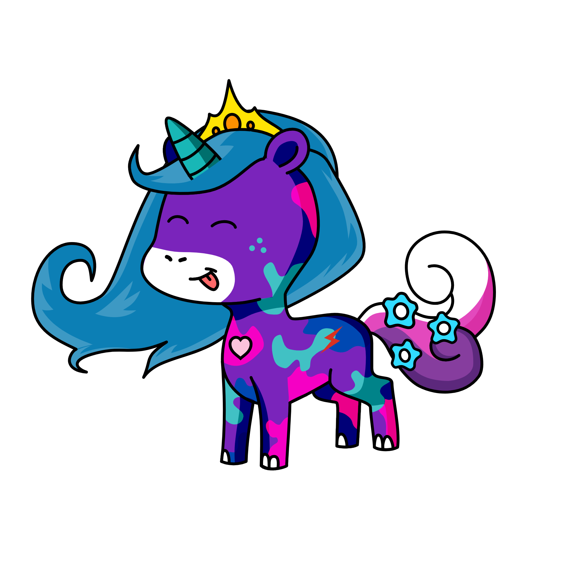 Lightning Sky, the unicorn