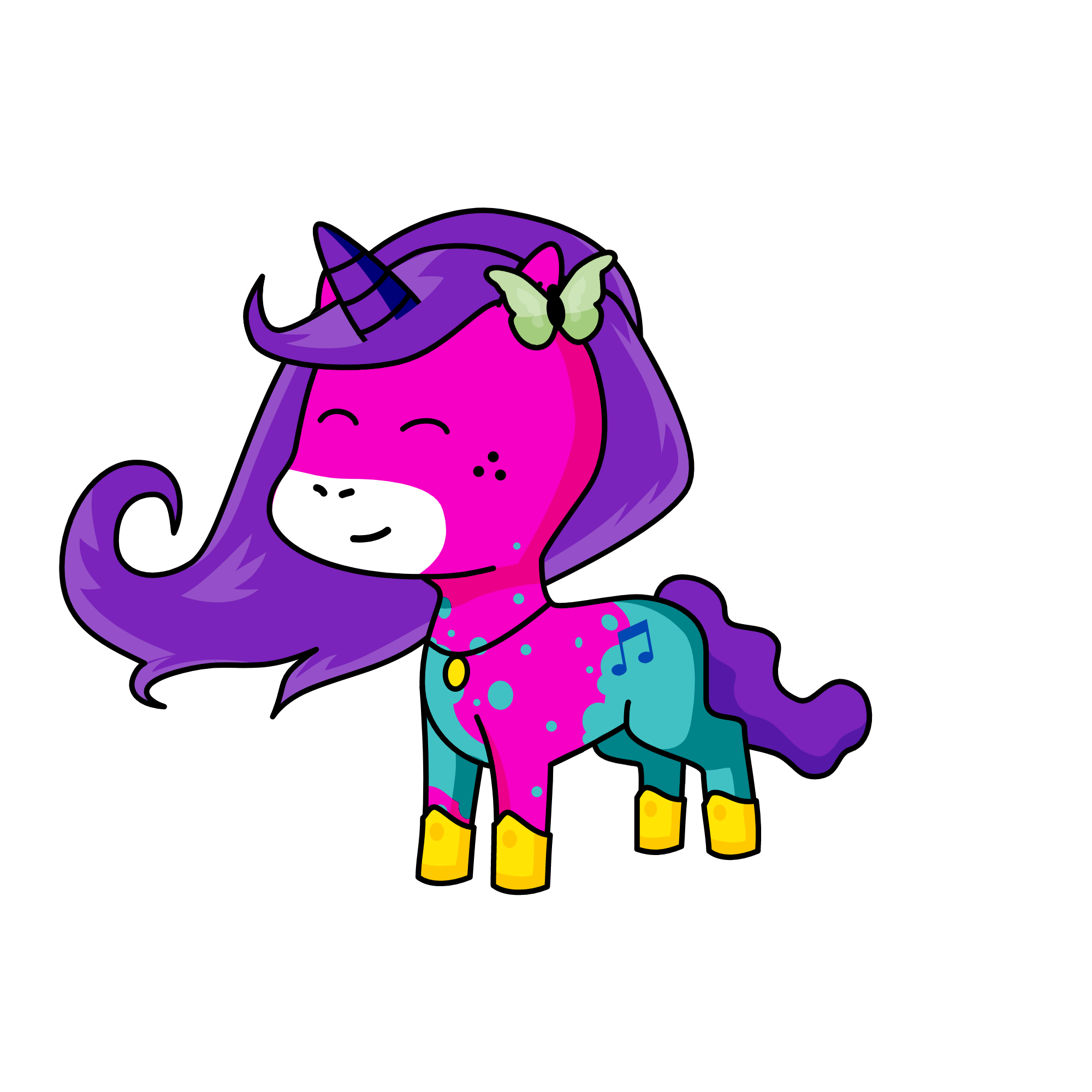 Song Bird, the unicorn