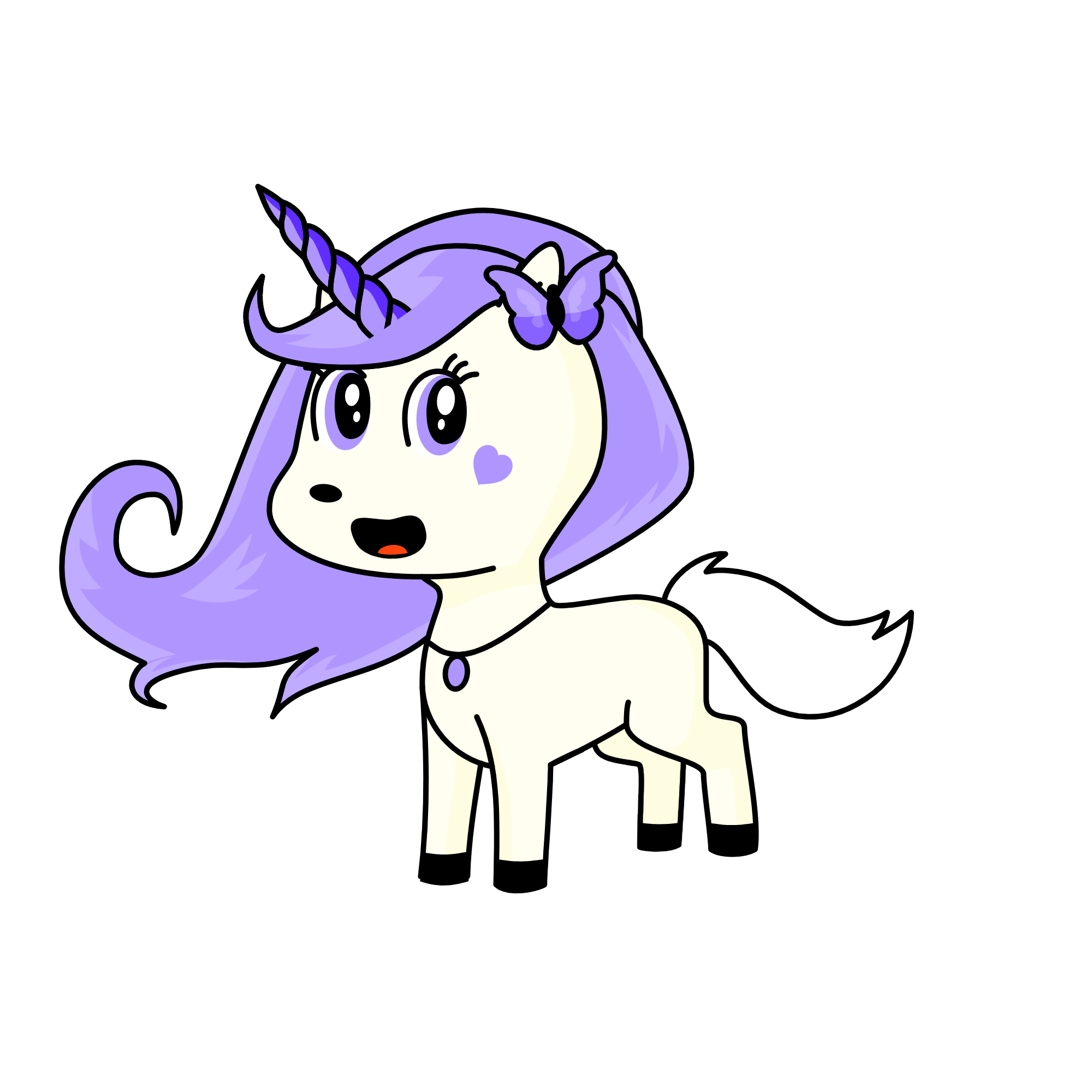 Cloud, the unicorn