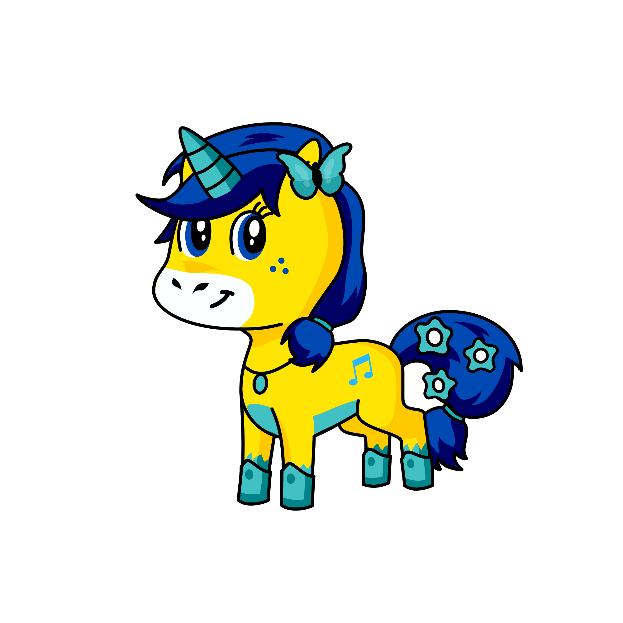 melody, the unicorn