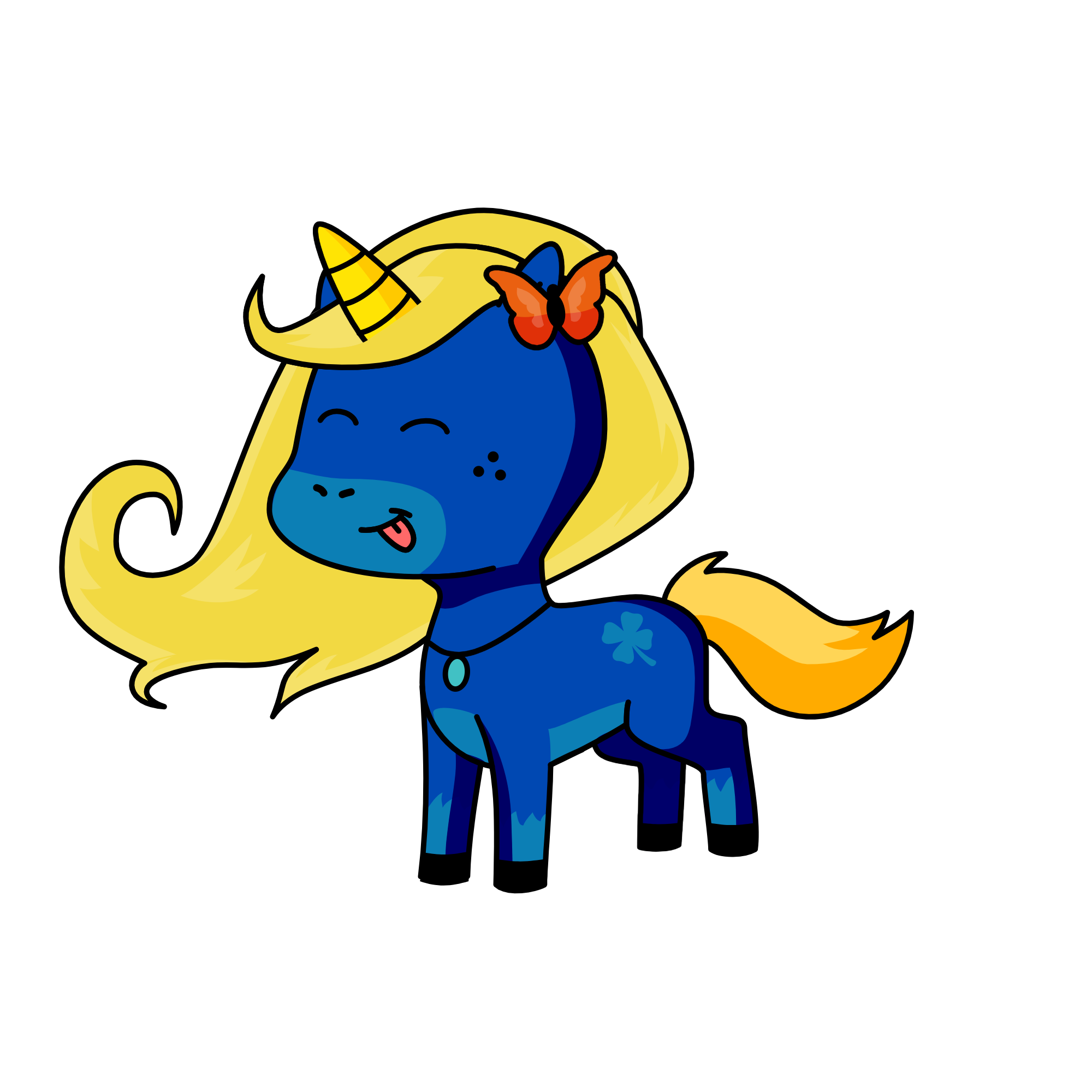 Freedom, the unicorn