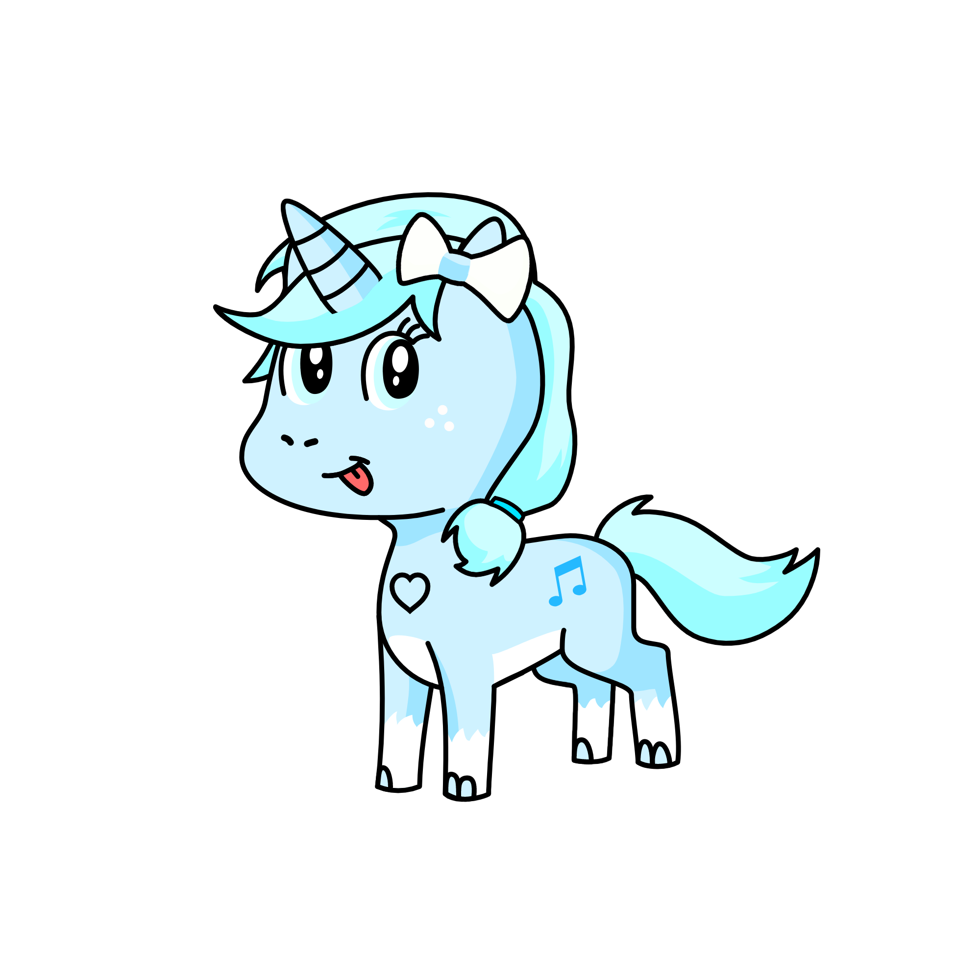 Frosty, the unicorn