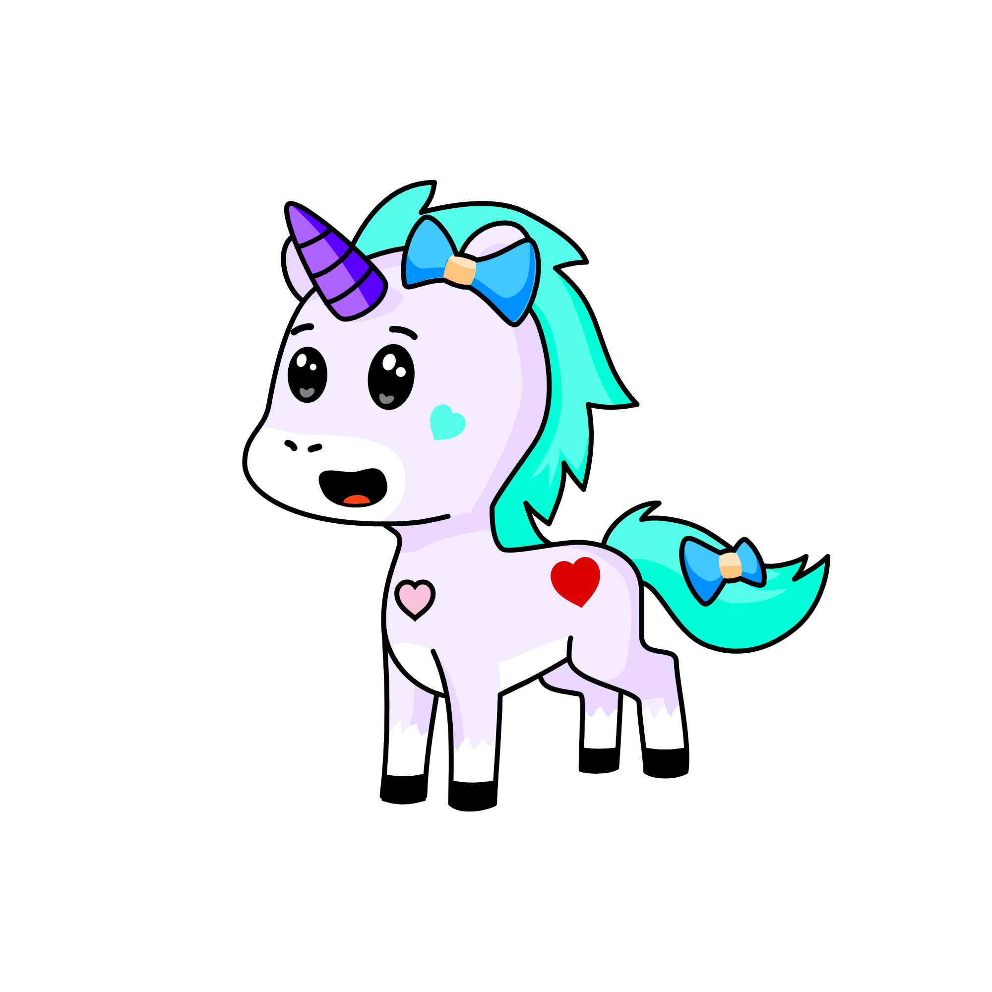 Cutie, the unicorn