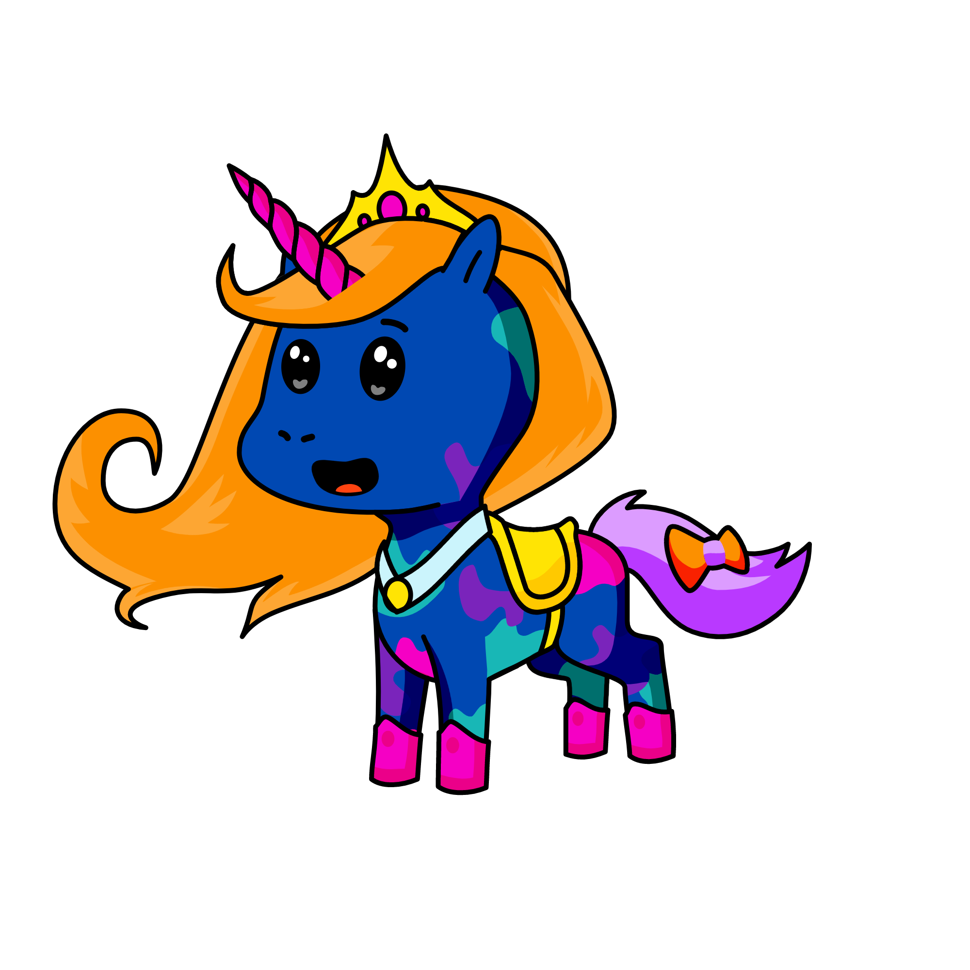 Sunshine, the unicorn
