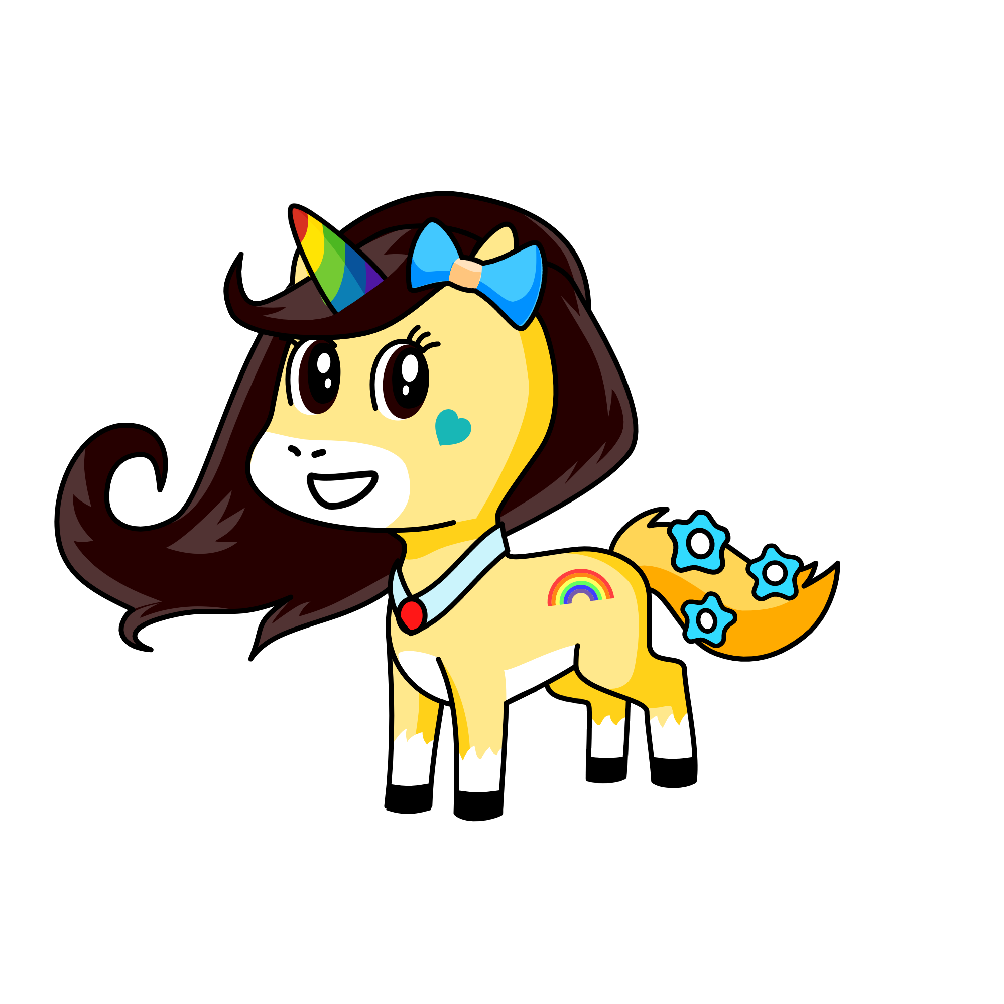 Human like Unicorn, the unicorn