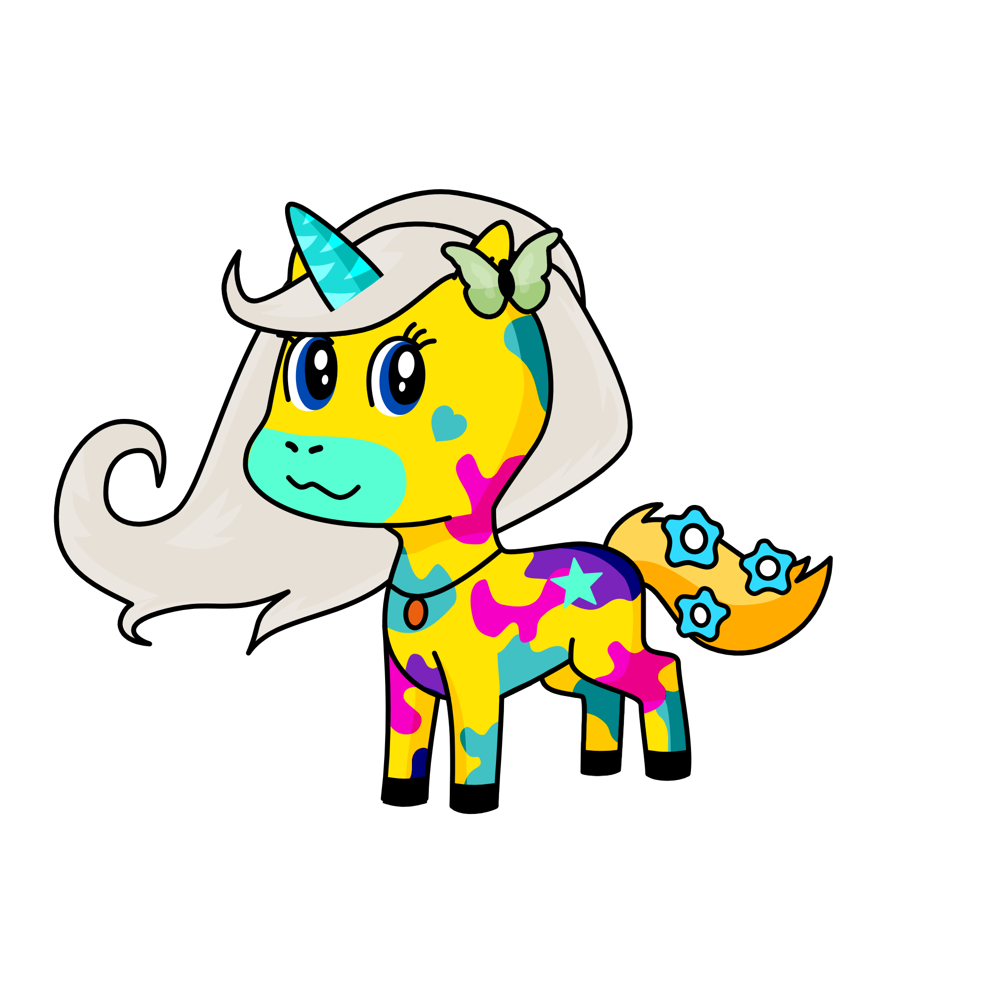 flora, the unicorn