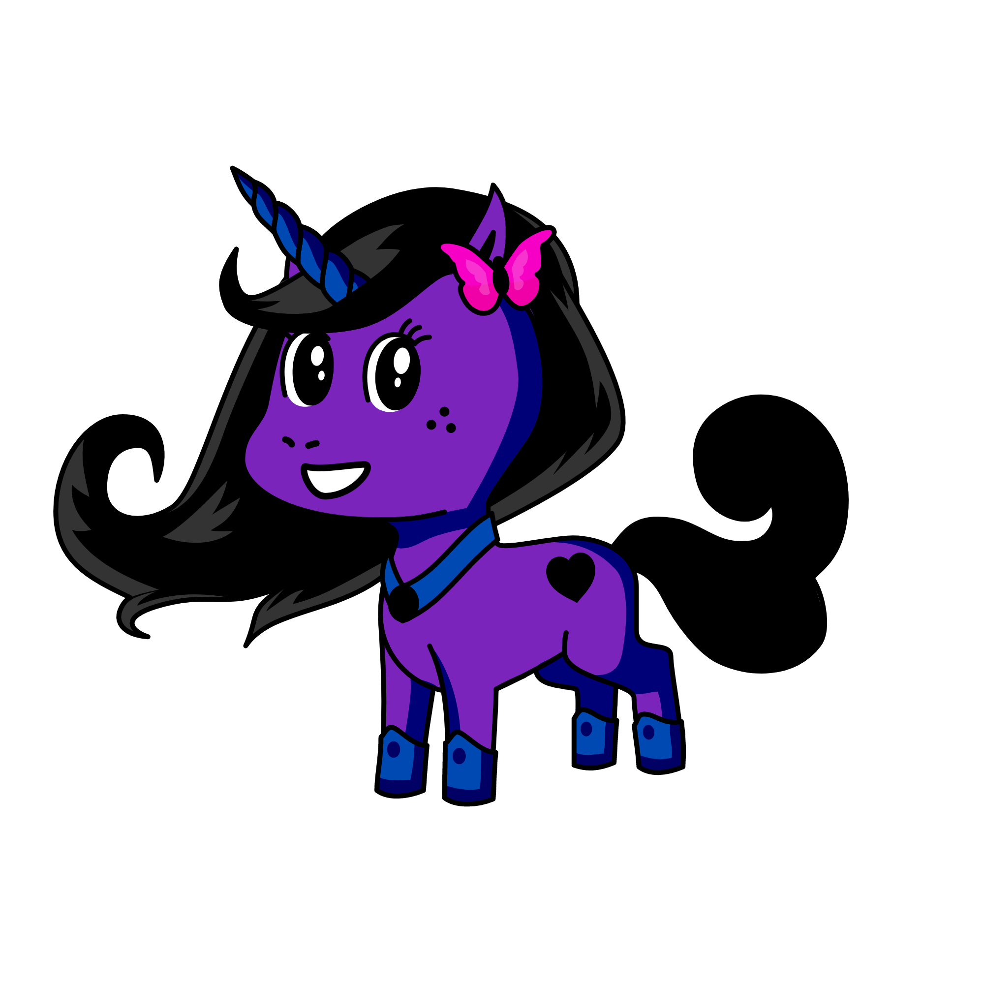 darkness, the unicorn