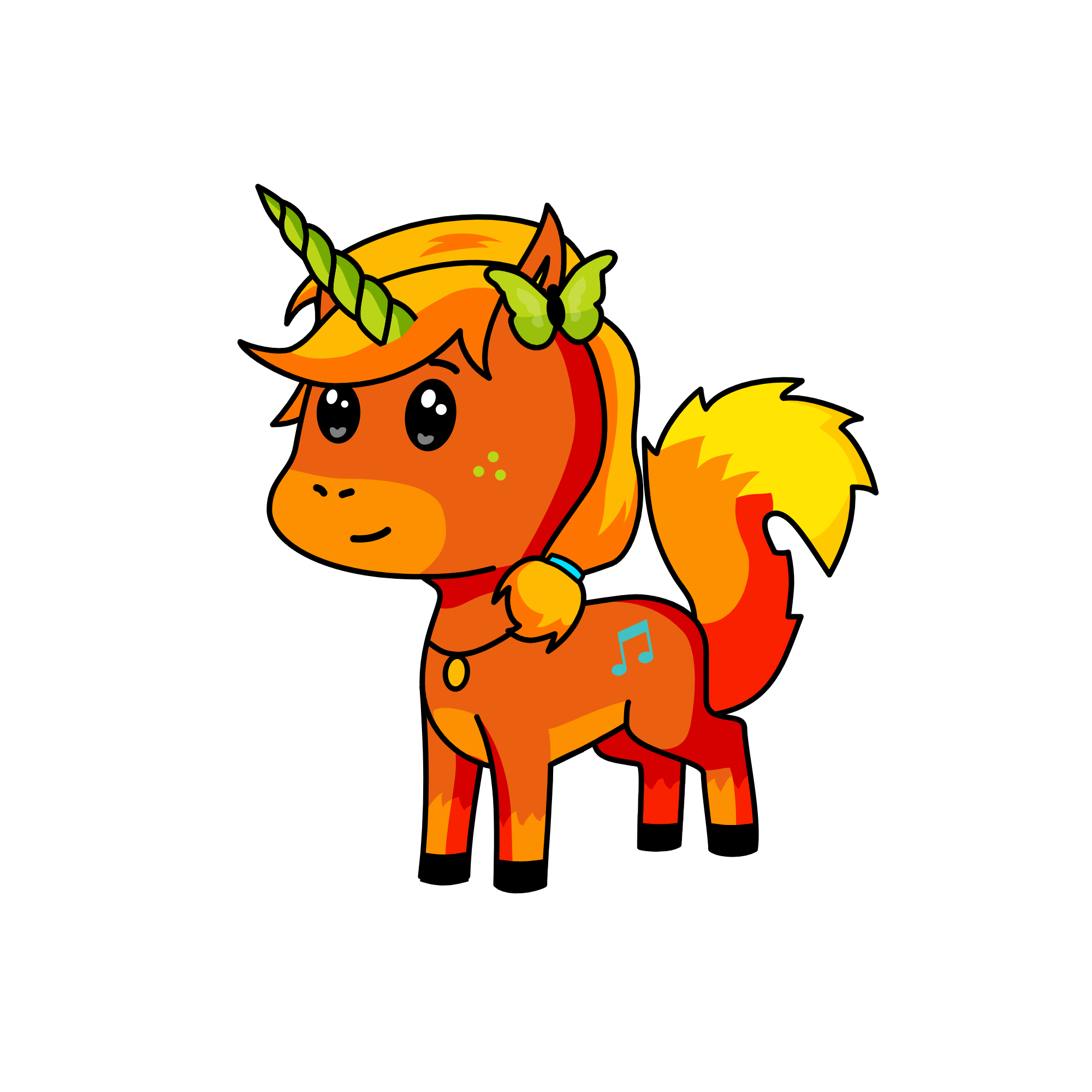 flora, the unicorn