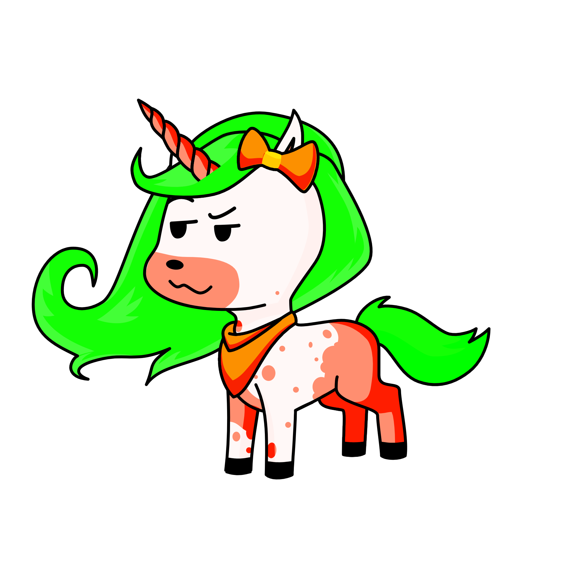 Watermelon\Gale, the unicorn