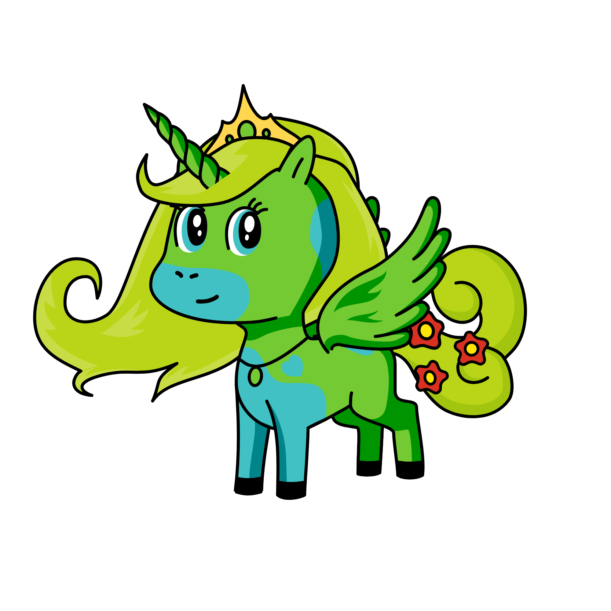 Princess Firefly, the unicorn