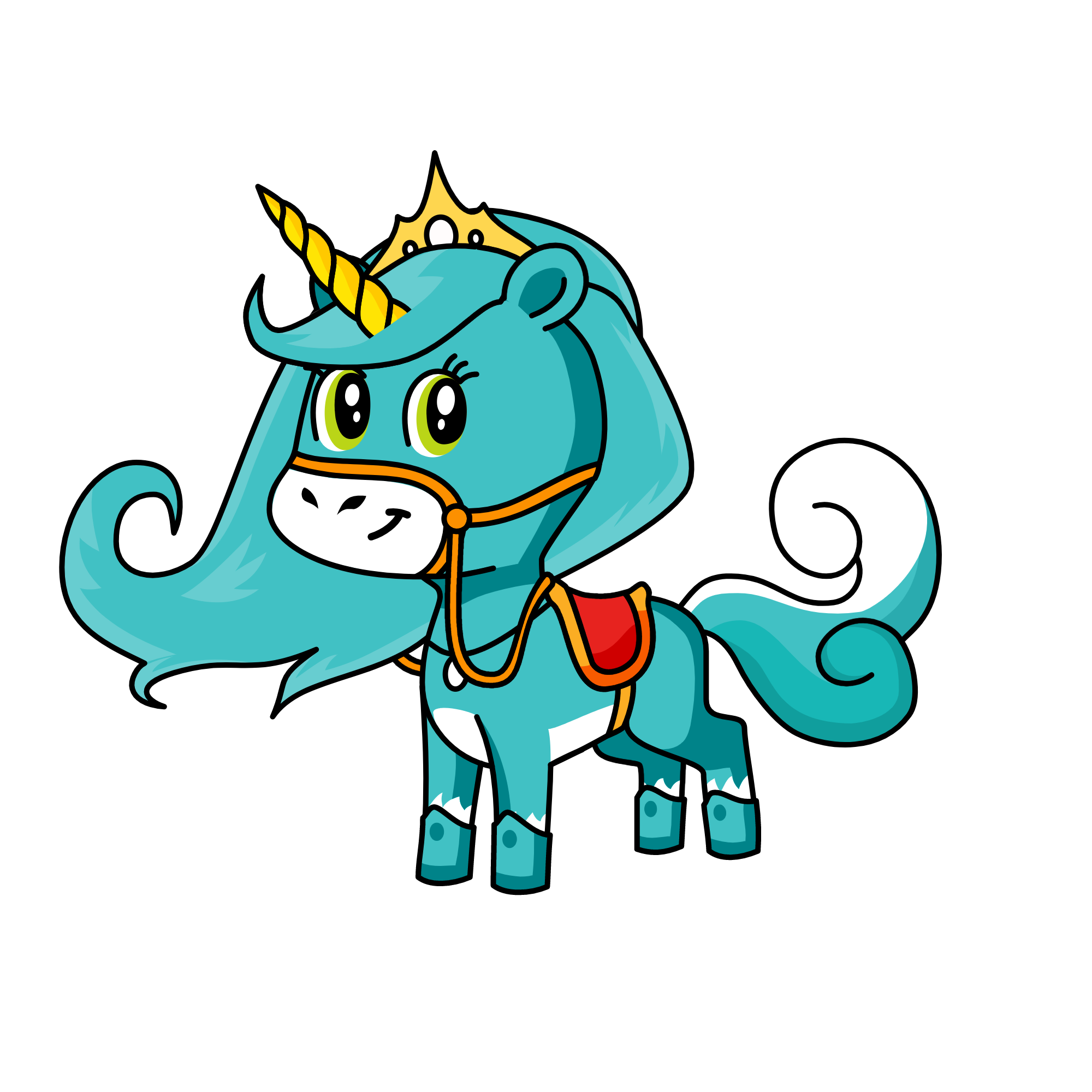 winter, the unicorn