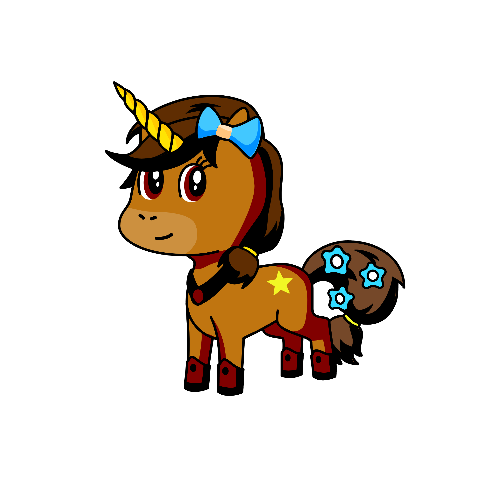 cowgirl, the unicorn