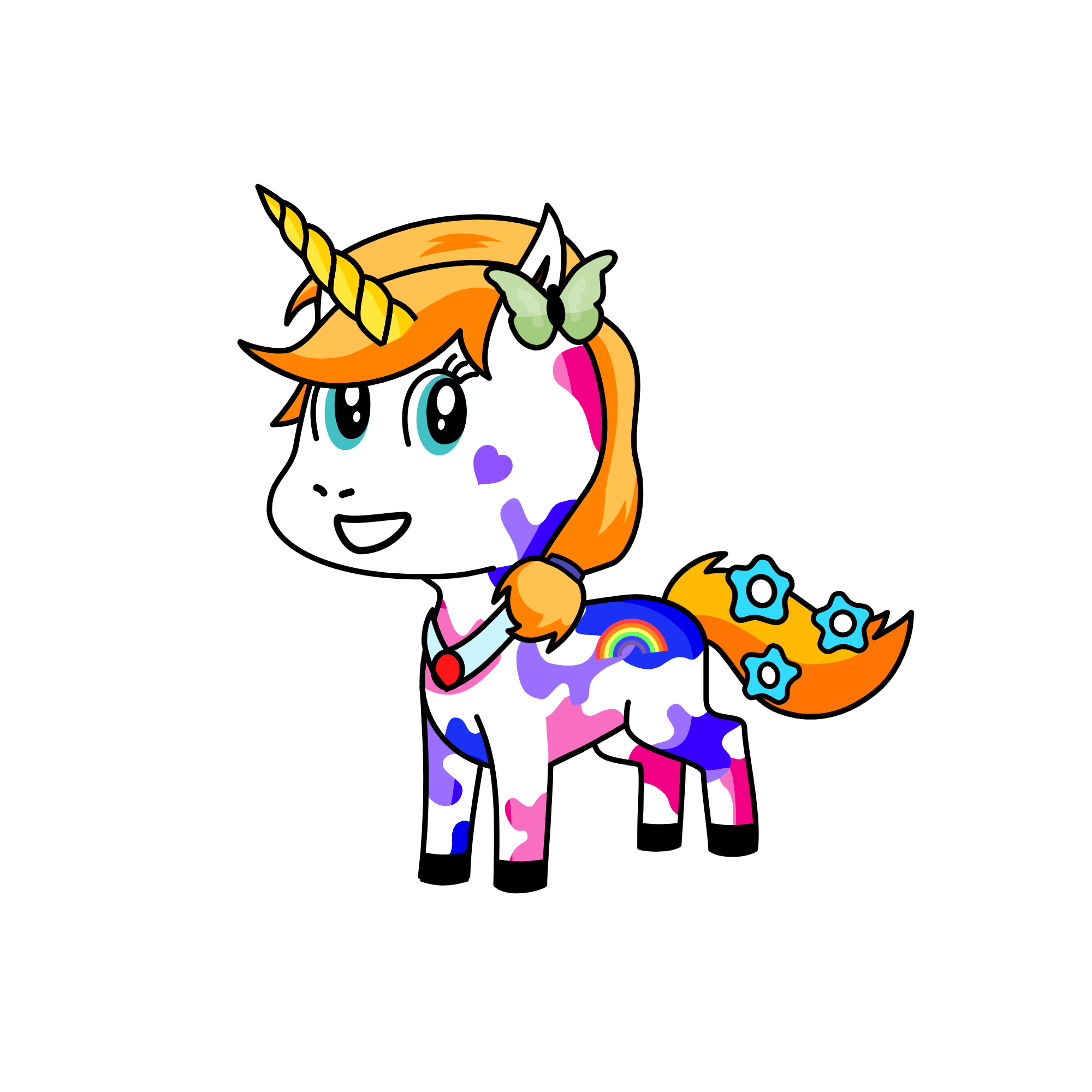 sunshine, the unicorn
