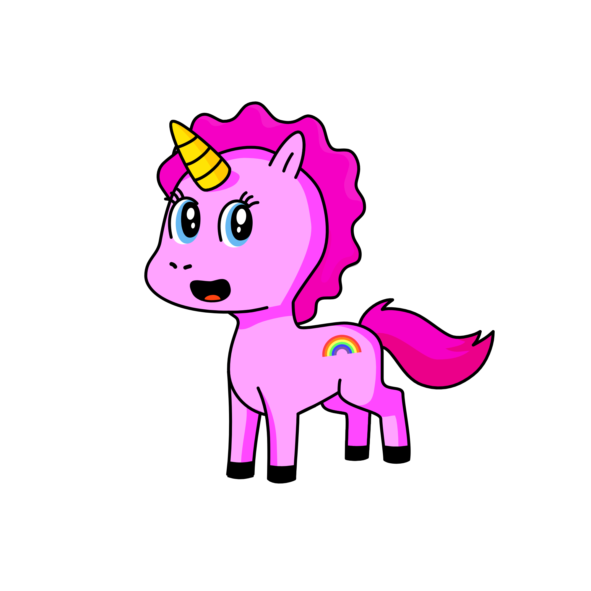 Pinkie Pie, the unicorn