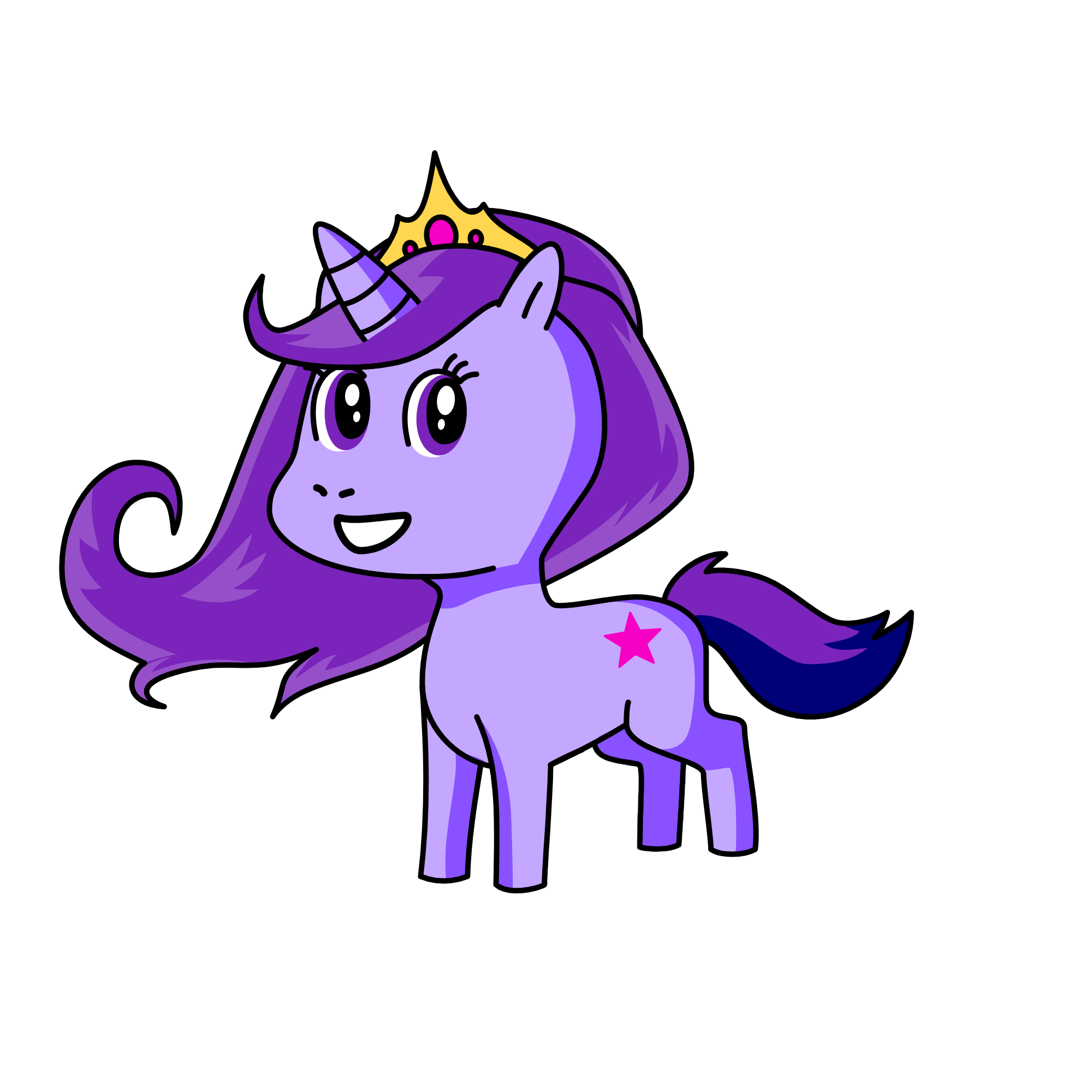 Twilight Sparkle, the unicorn