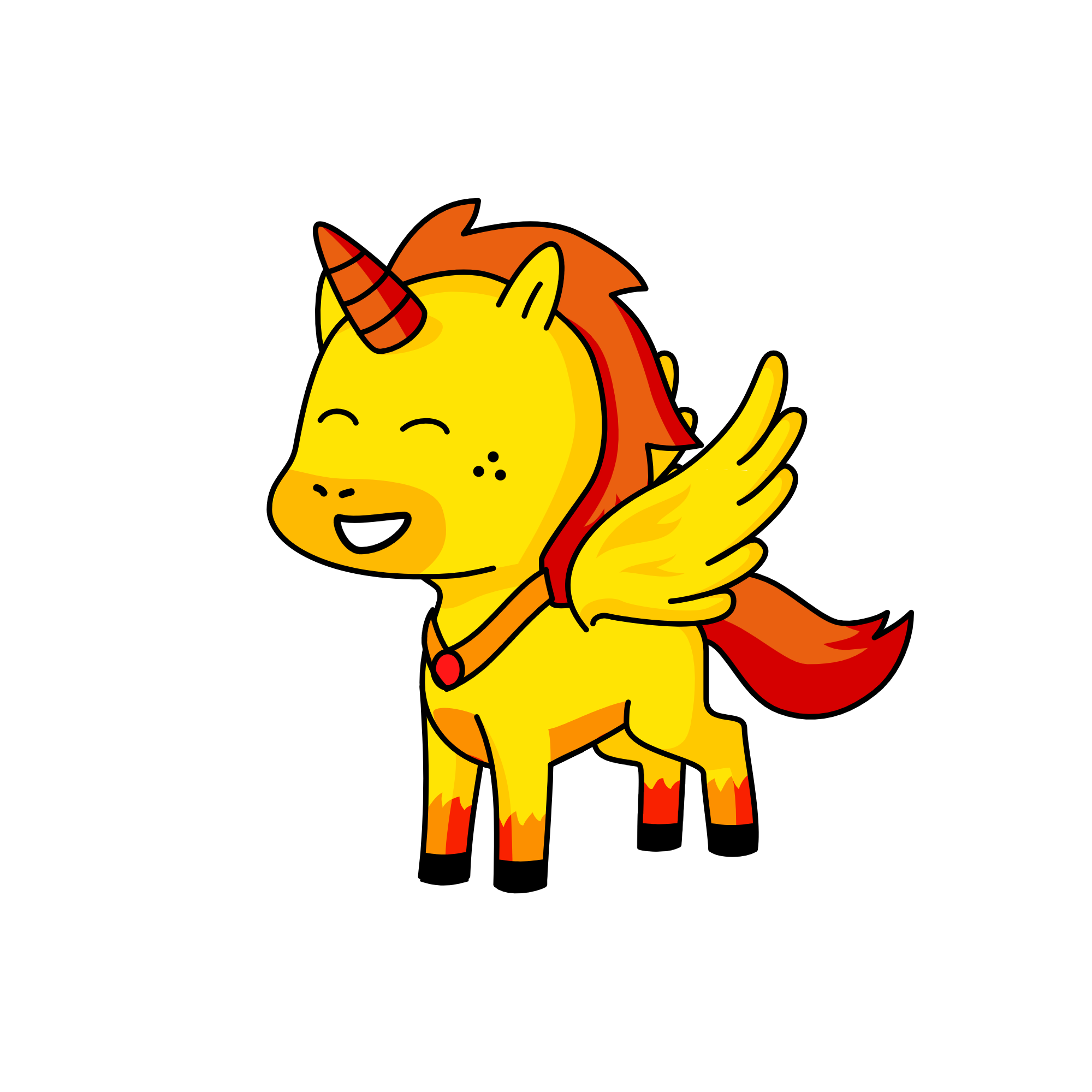 Sparks, the unicorn