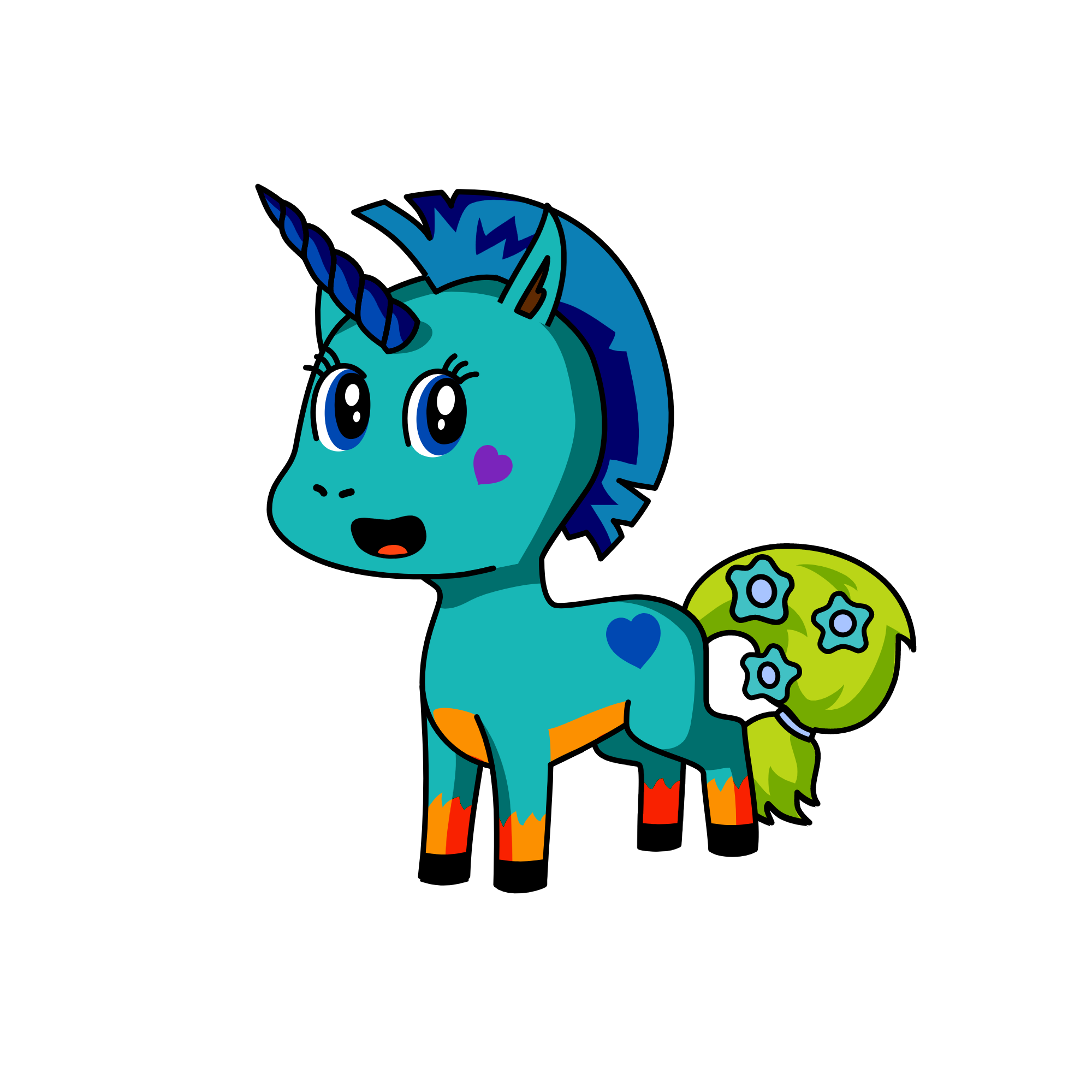 splash, the unicorn