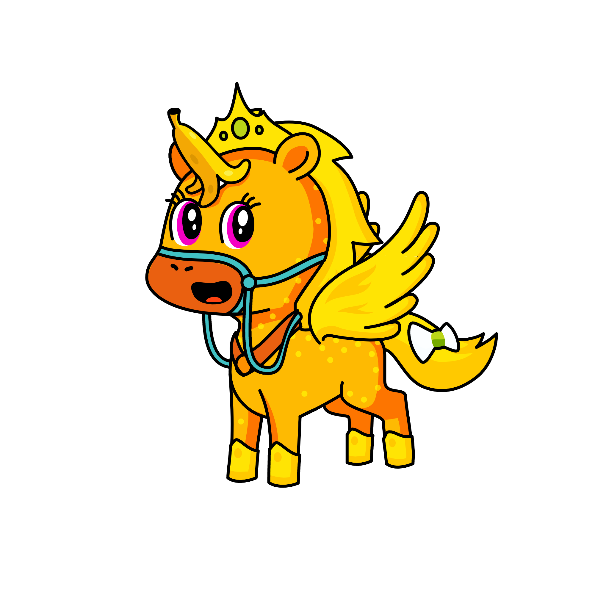 princess Banana Spilt, the unicorn