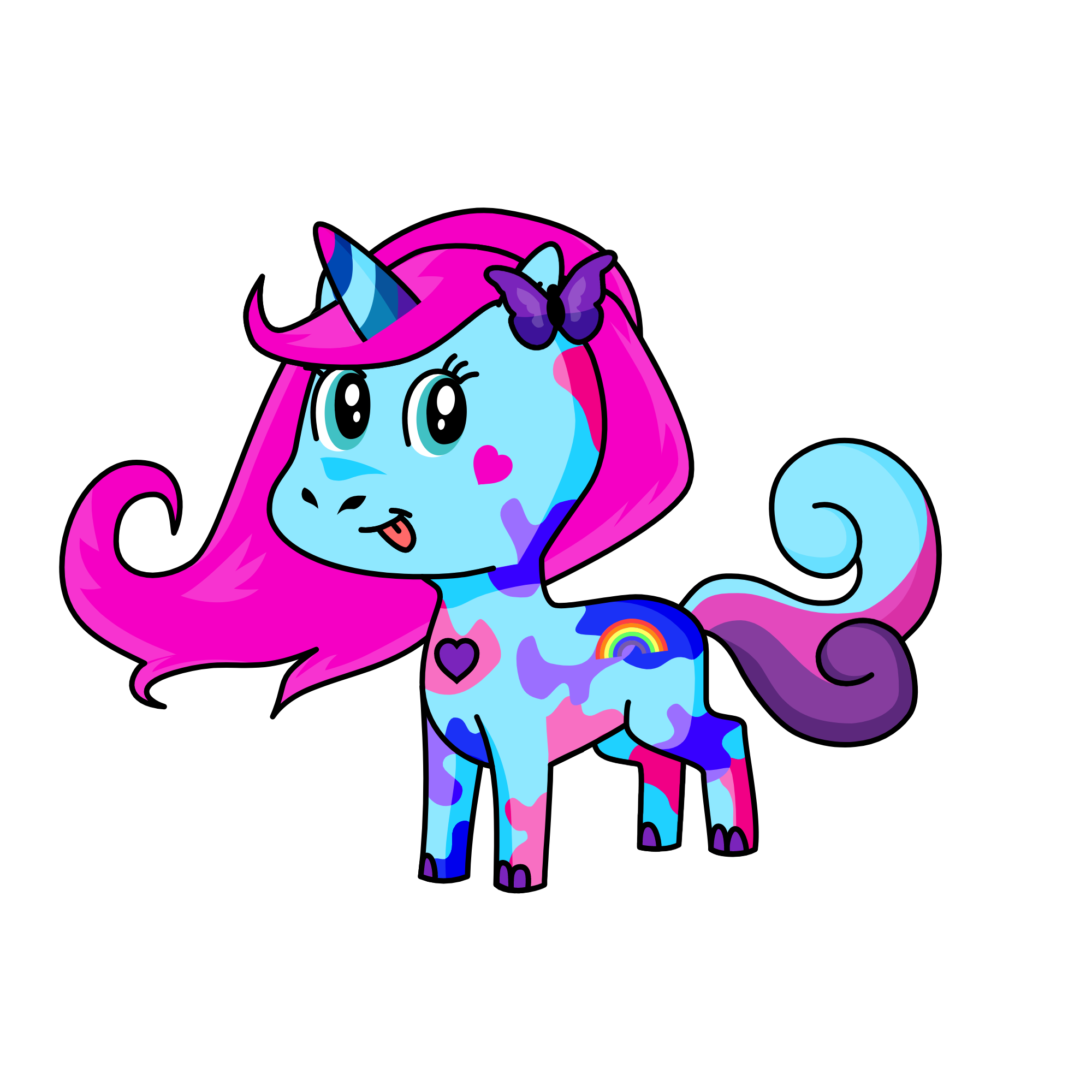 galaxy the galaxy gal, the unicorn