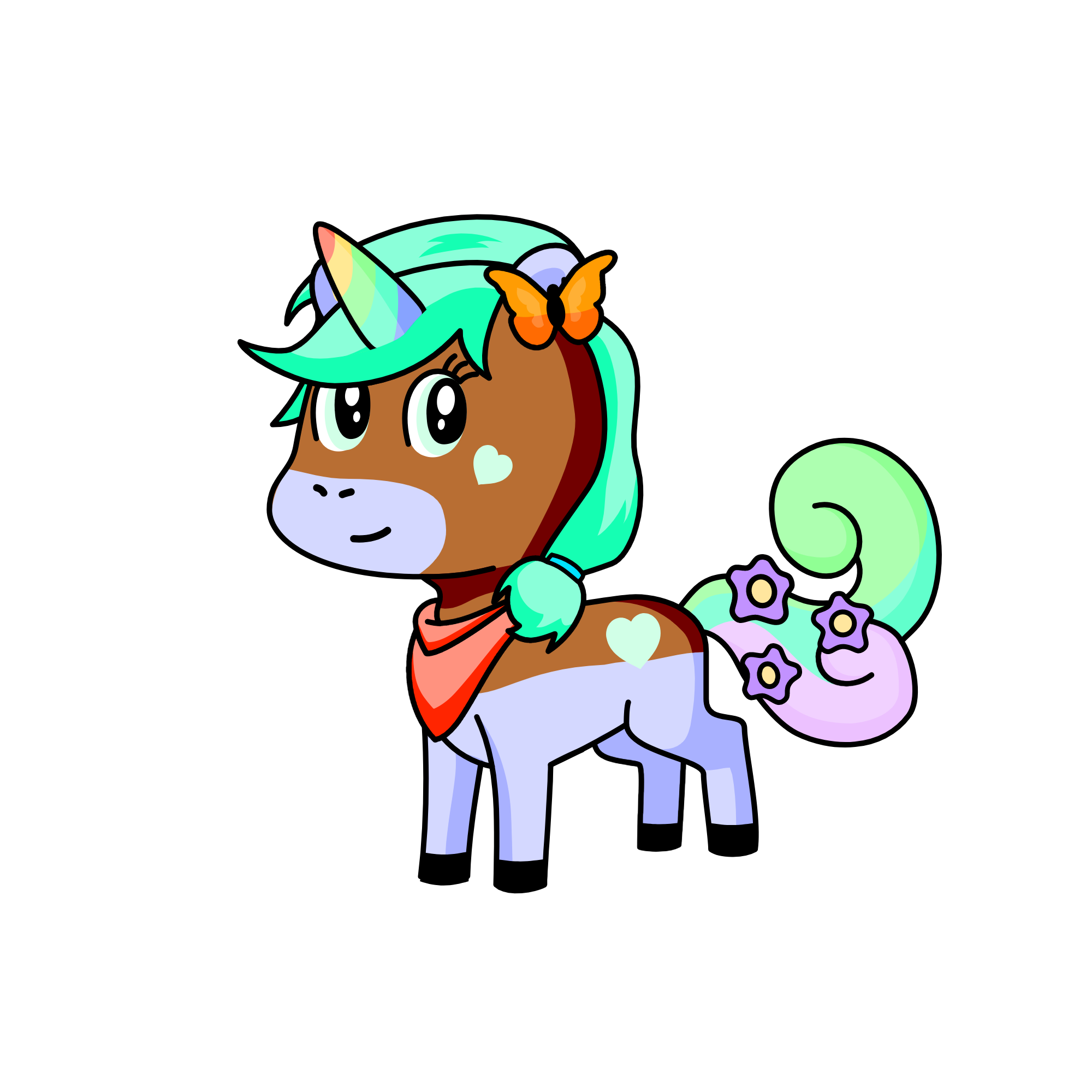 Flora, the unicorn