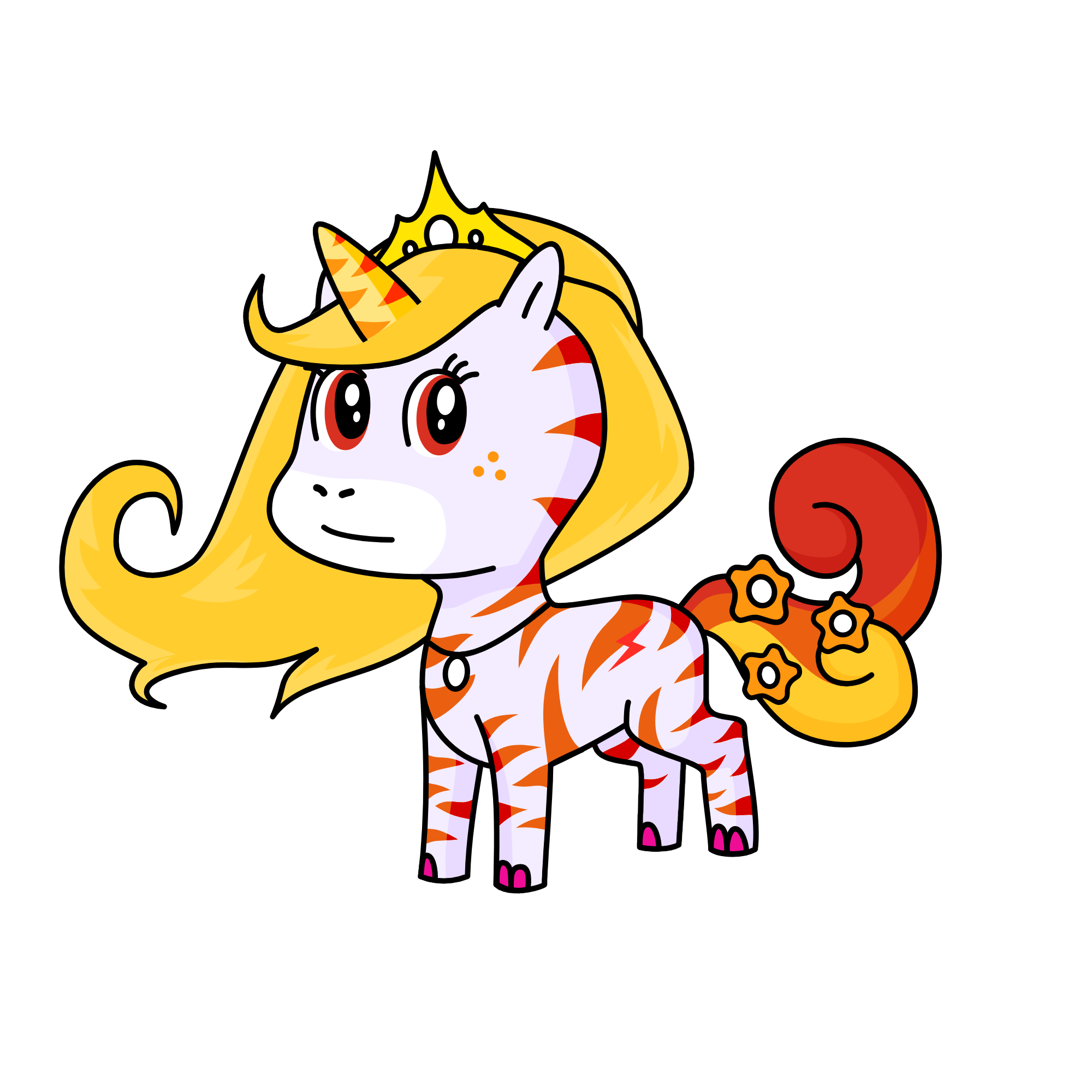 sun princess, the unicorn