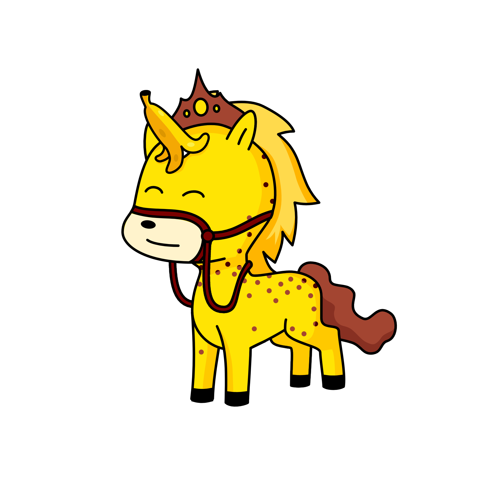 banana, the unicorn