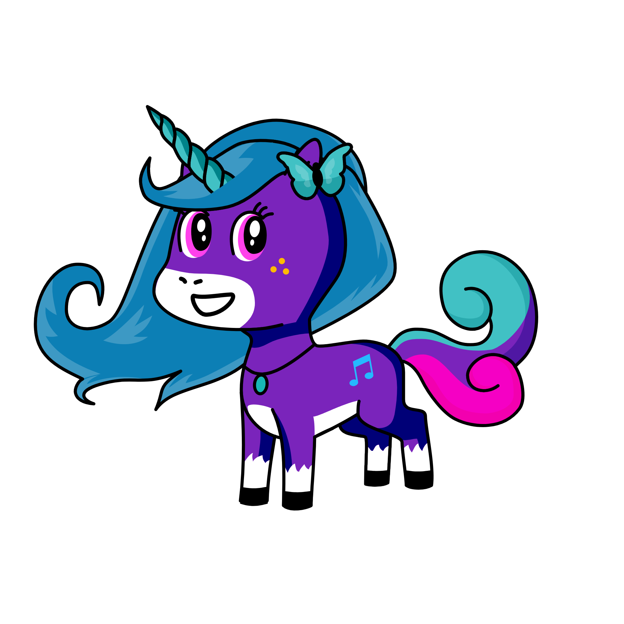 Rosie, the unicorn