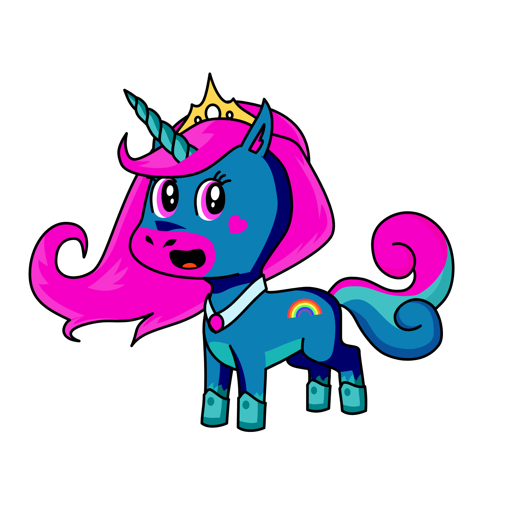 Harley, the unicorn