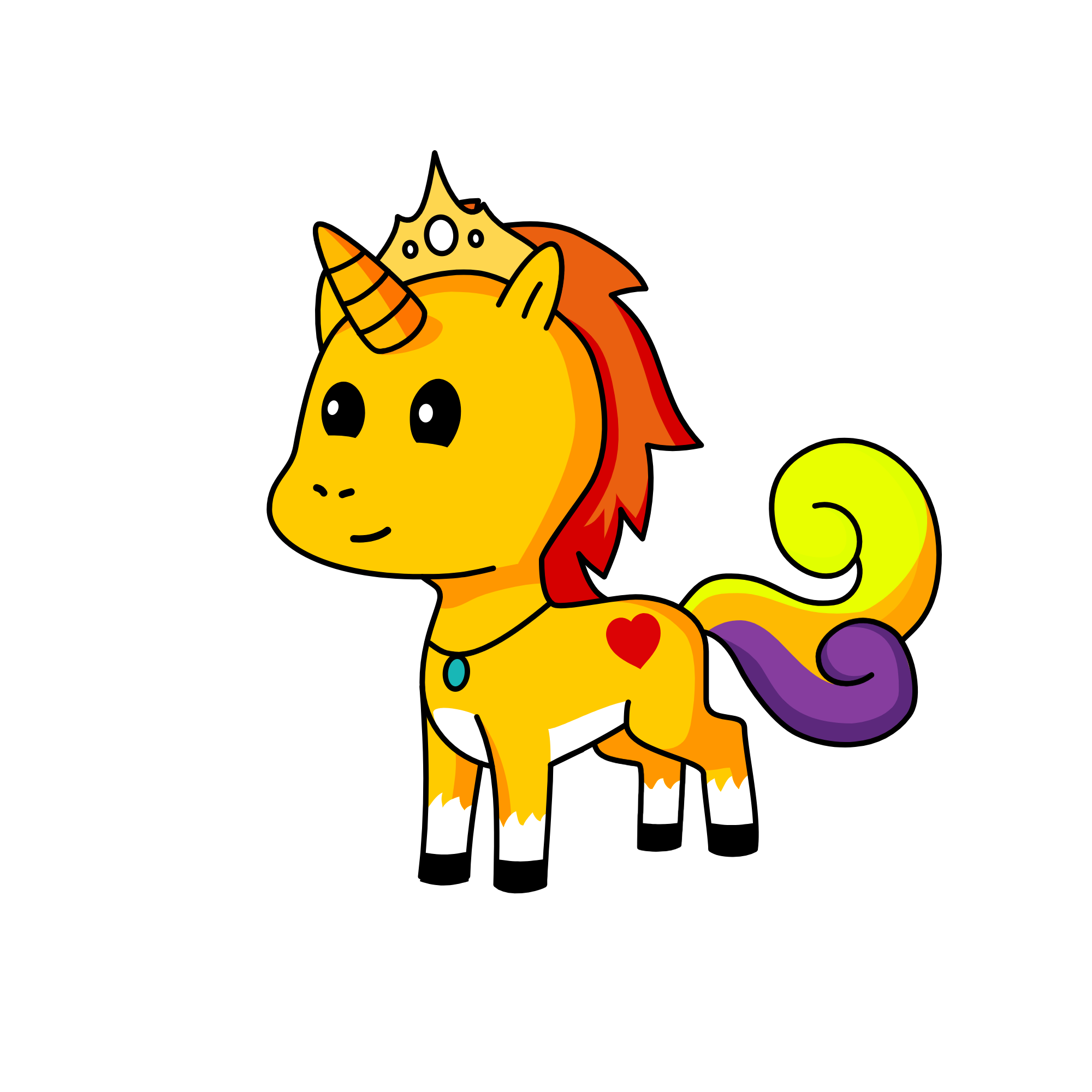iun, the unicorn