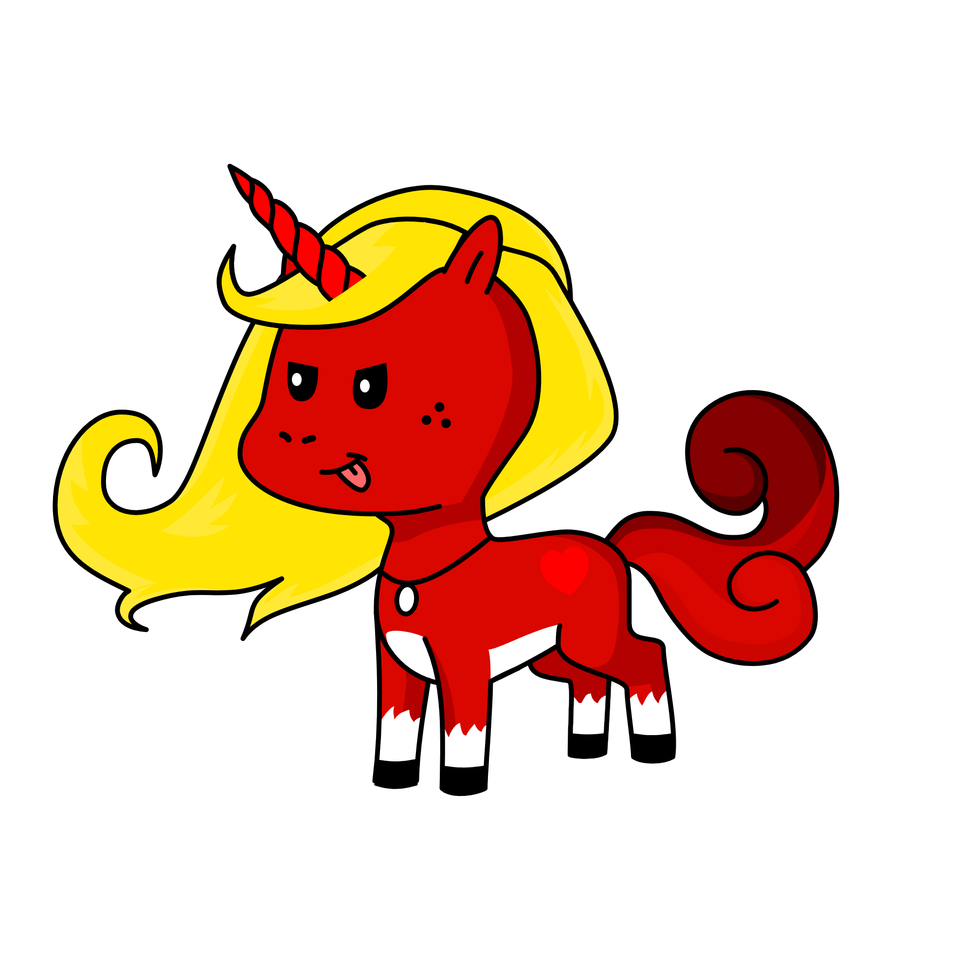 devil, the unicorn