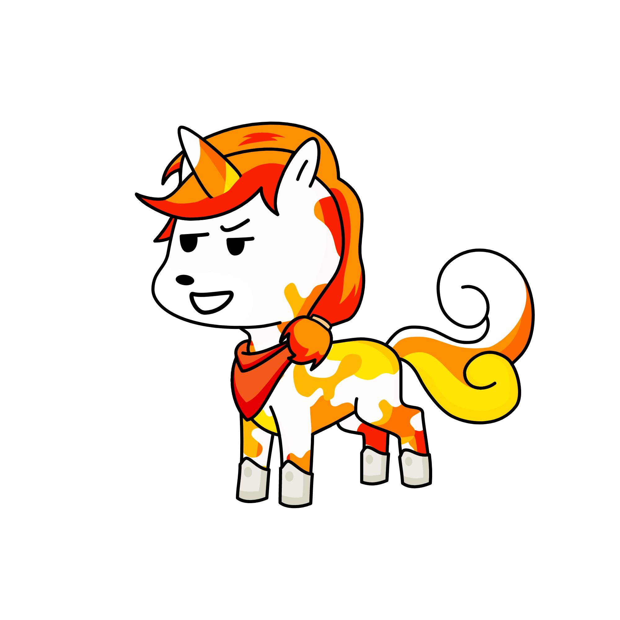 Candy Corn, the unicorn