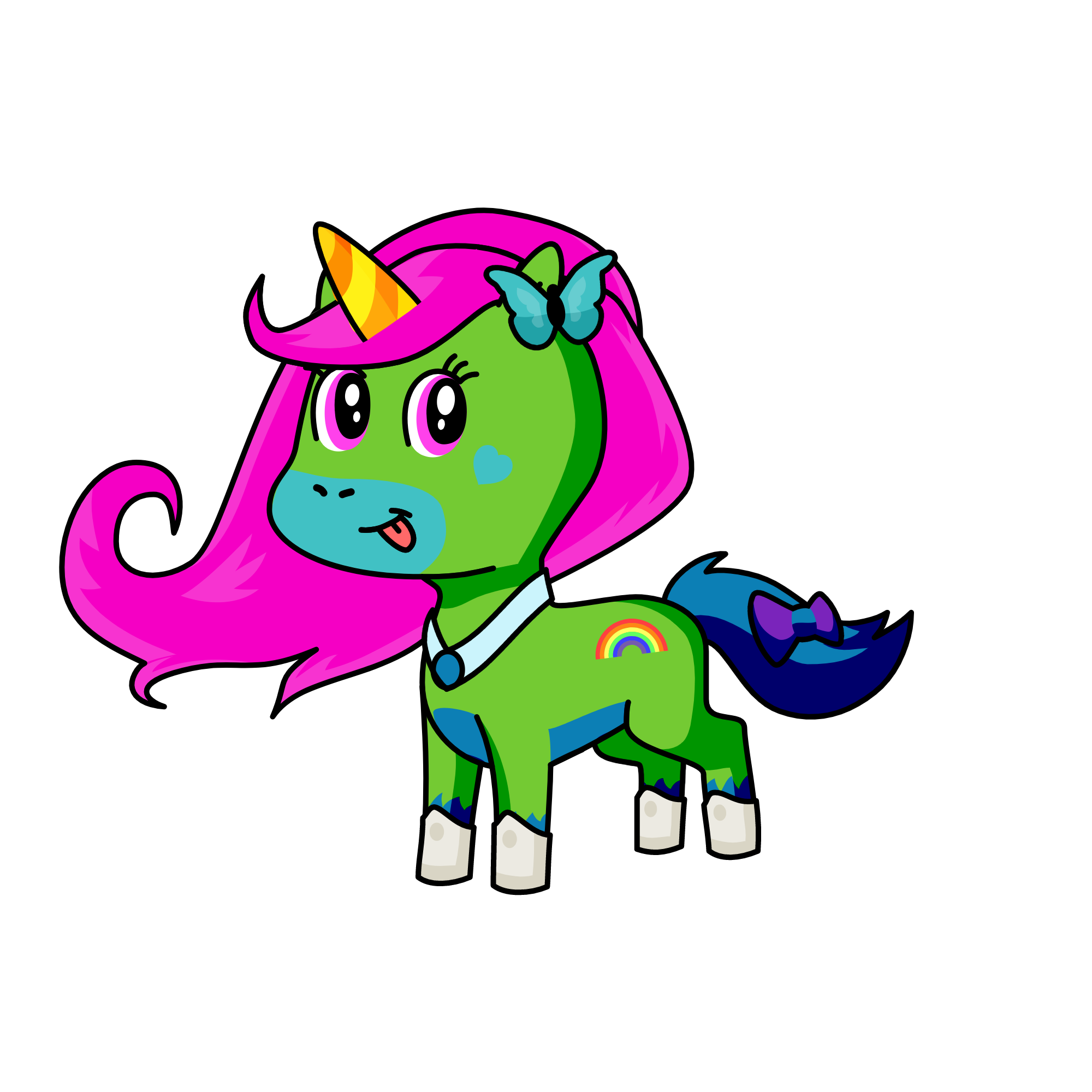 nami, the unicorn