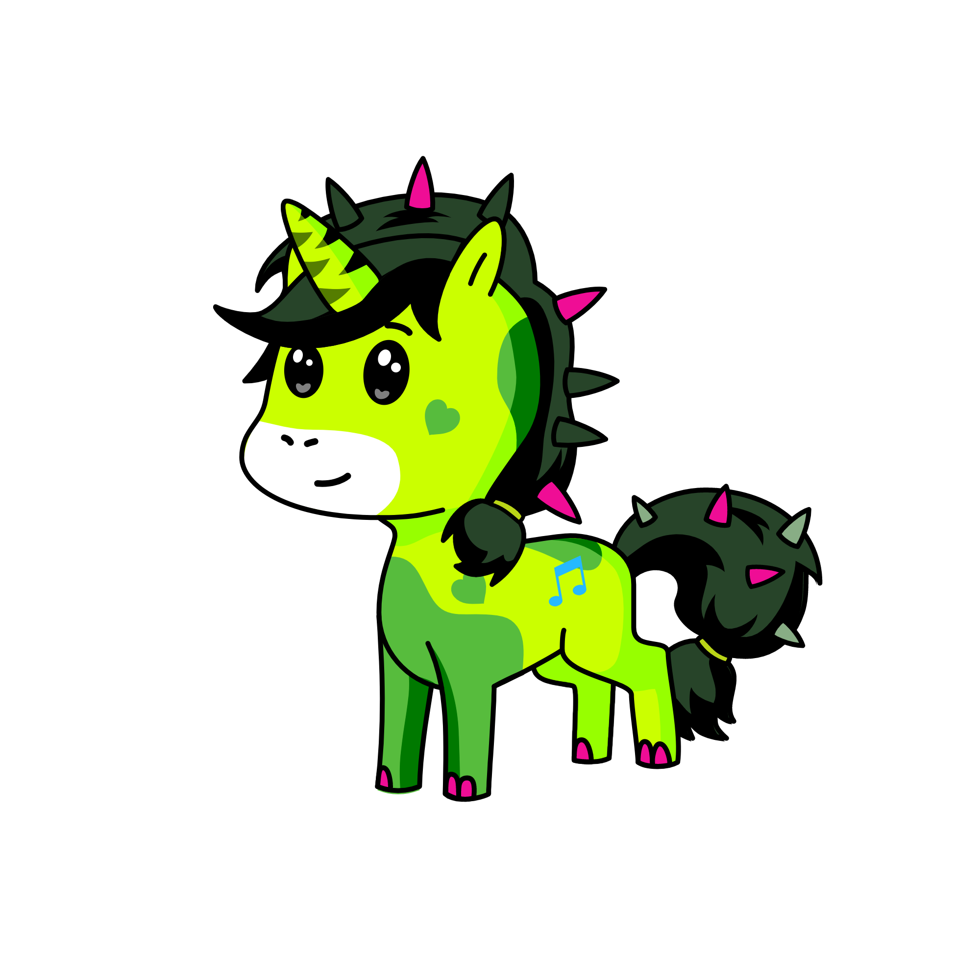 Elkycorn, the unicorn