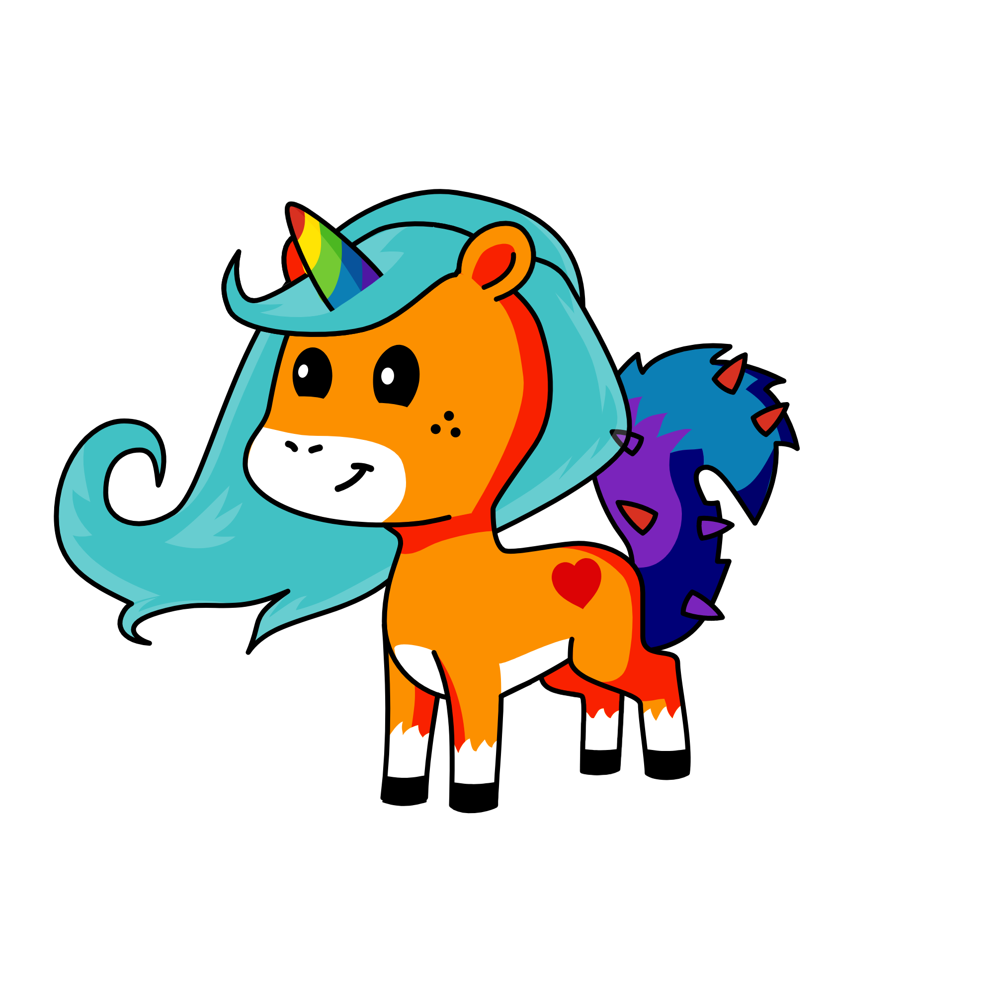 Kitty, the unicorn