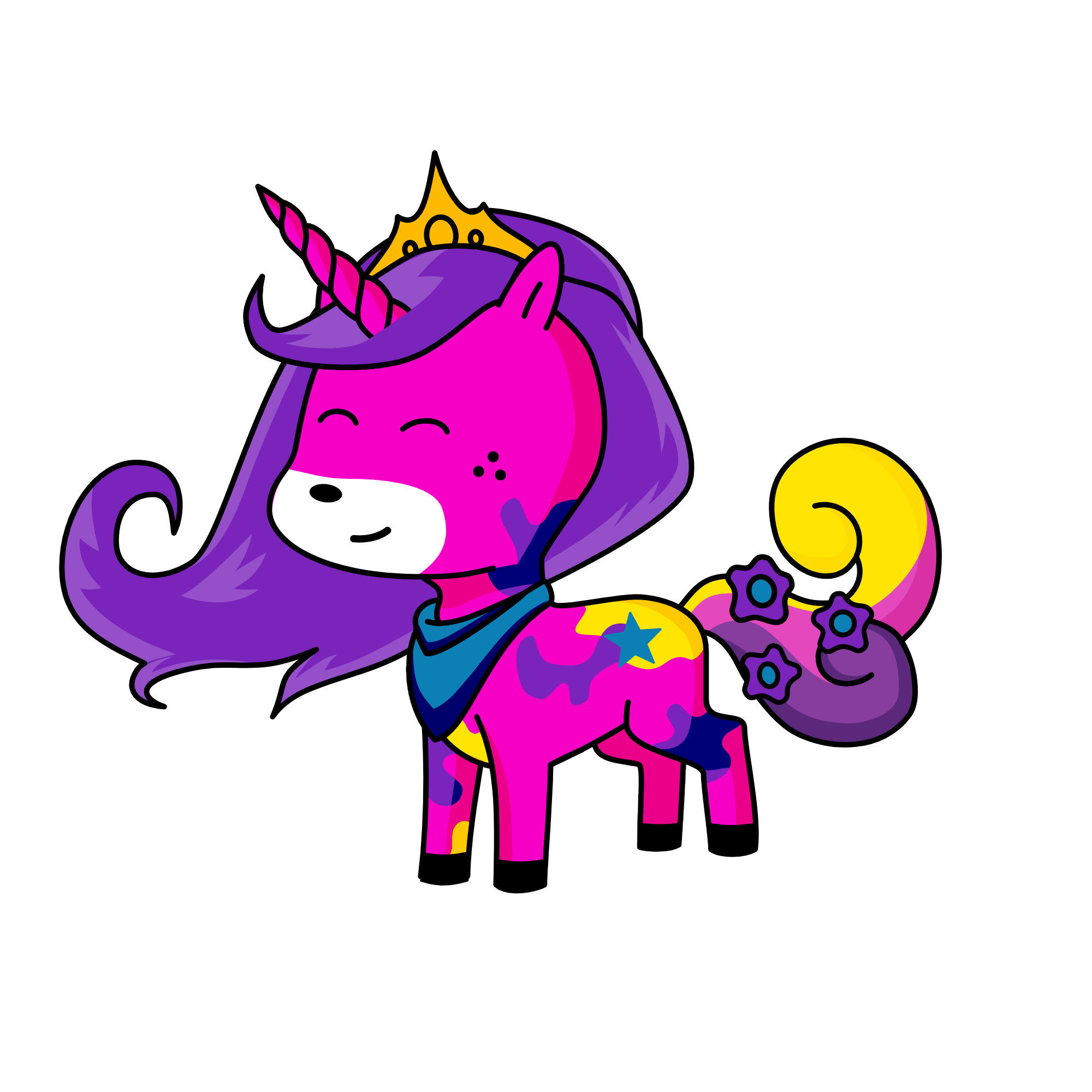 Princess Cadence (no wings), the unicorn