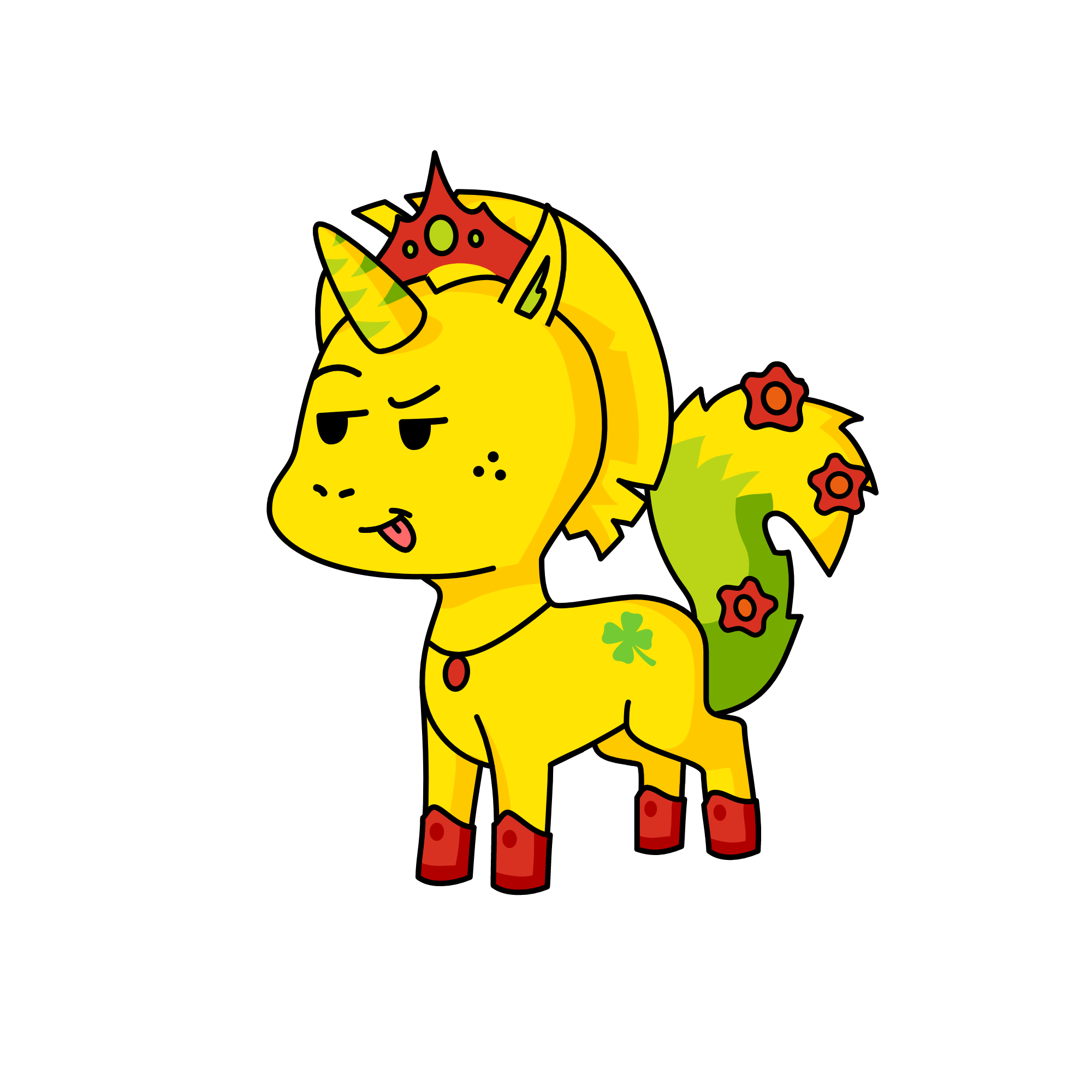 I hate boys causa I am a girl!, the unicorn