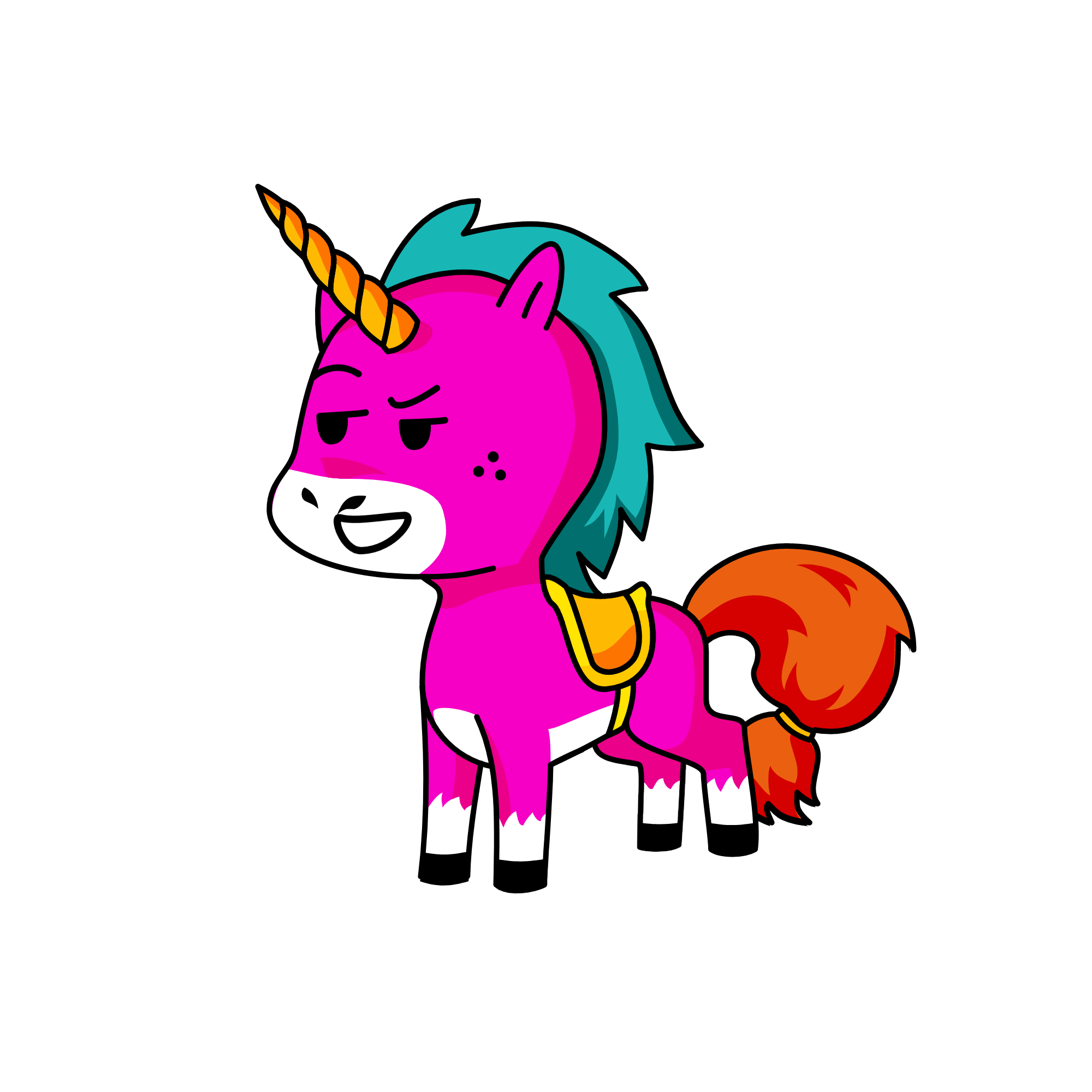 ujahdjsadjyslauakdawdya;do, the unicorn