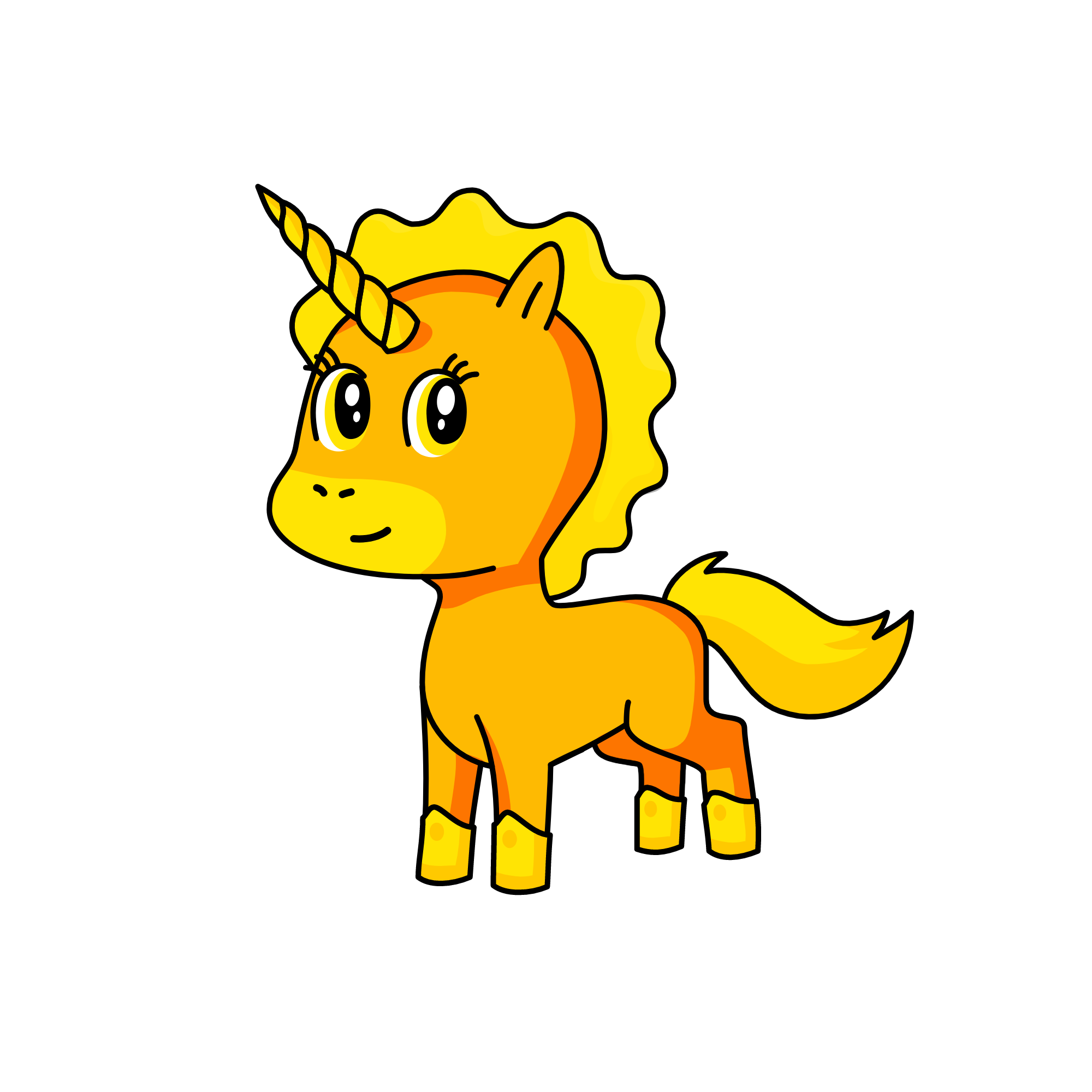 Sunny, the unicorn