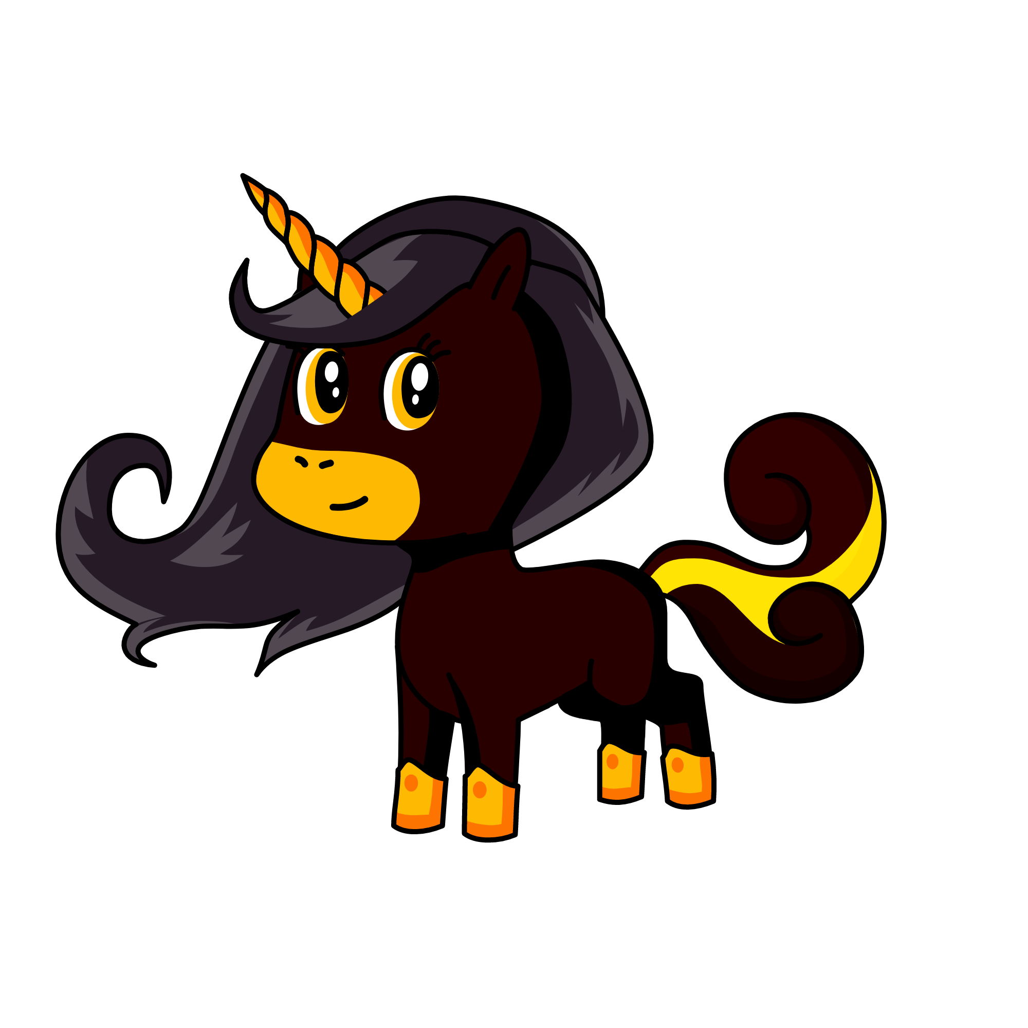 Moon, the unicorn