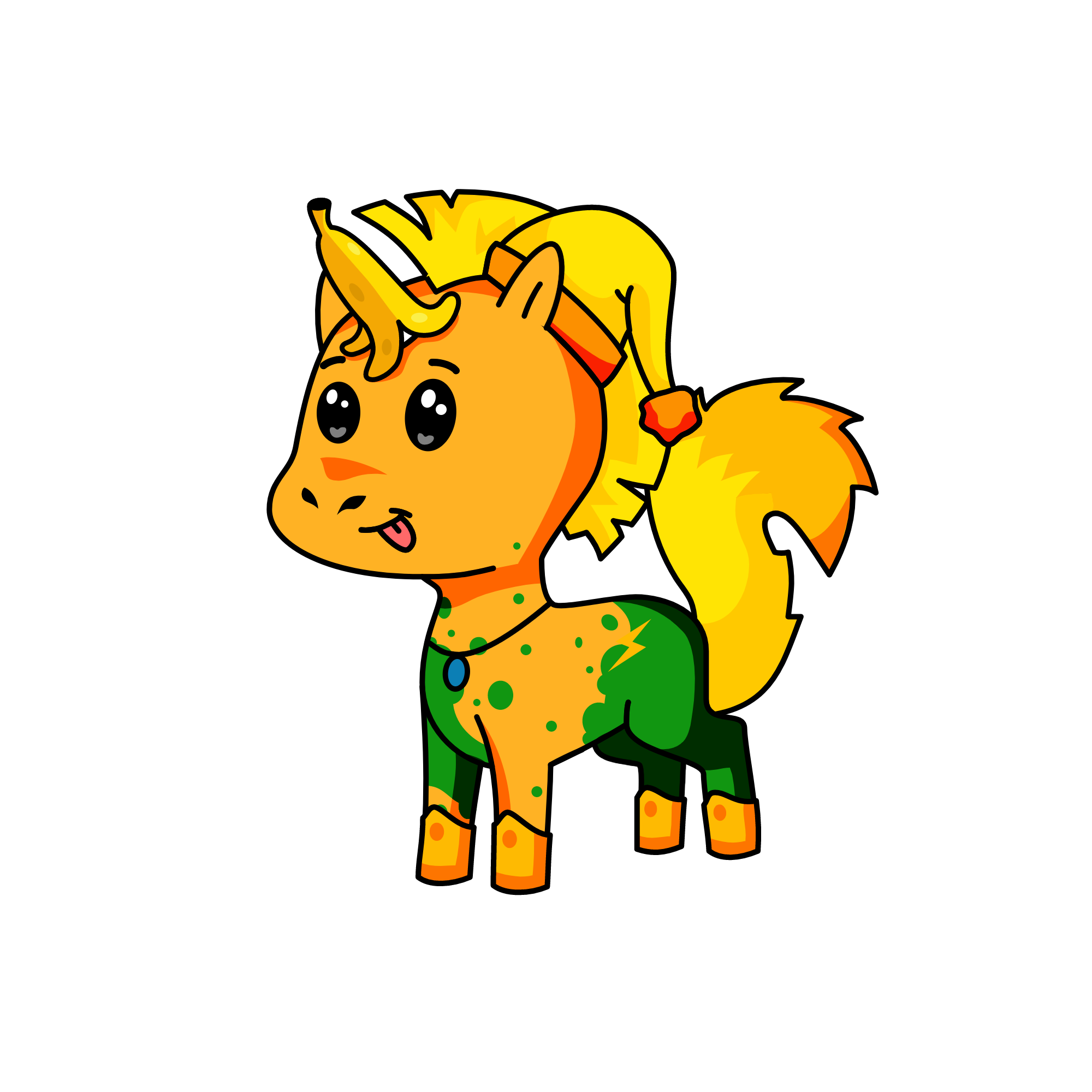 Banani, the unicorn