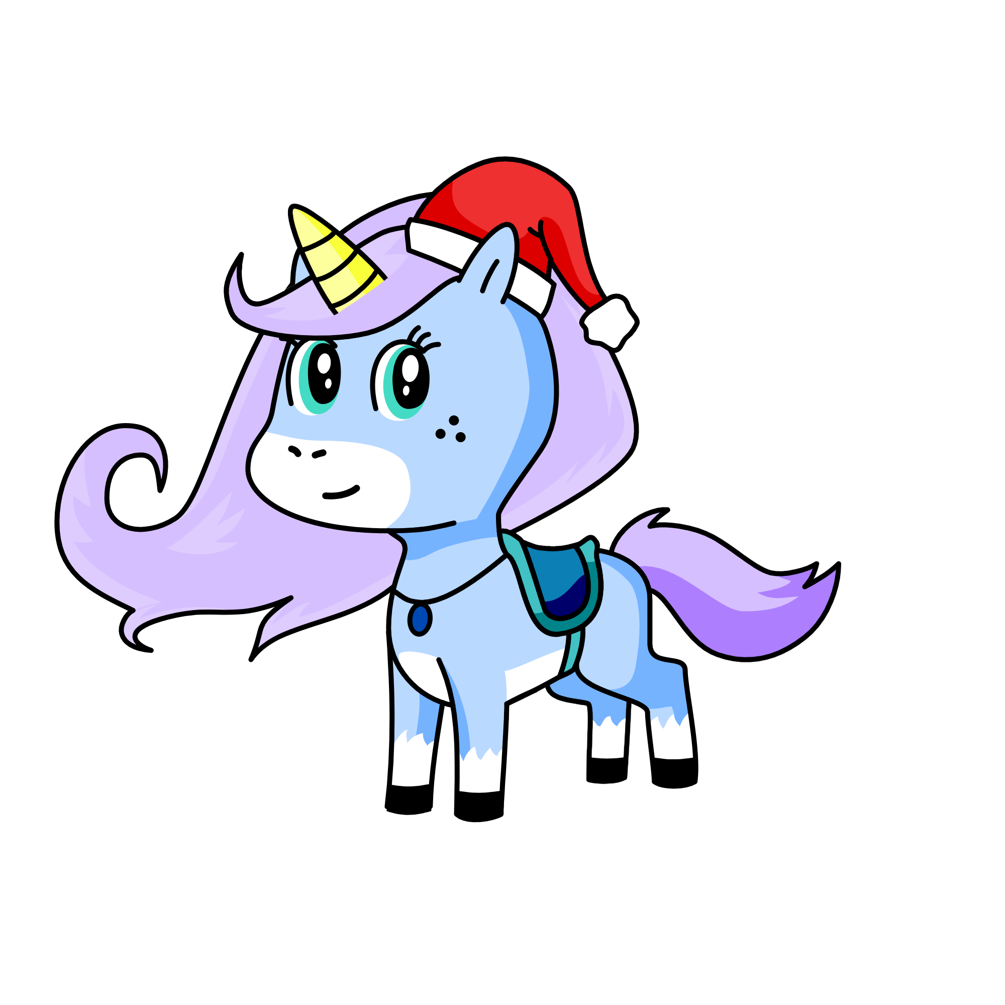 Icicle, the unicorn