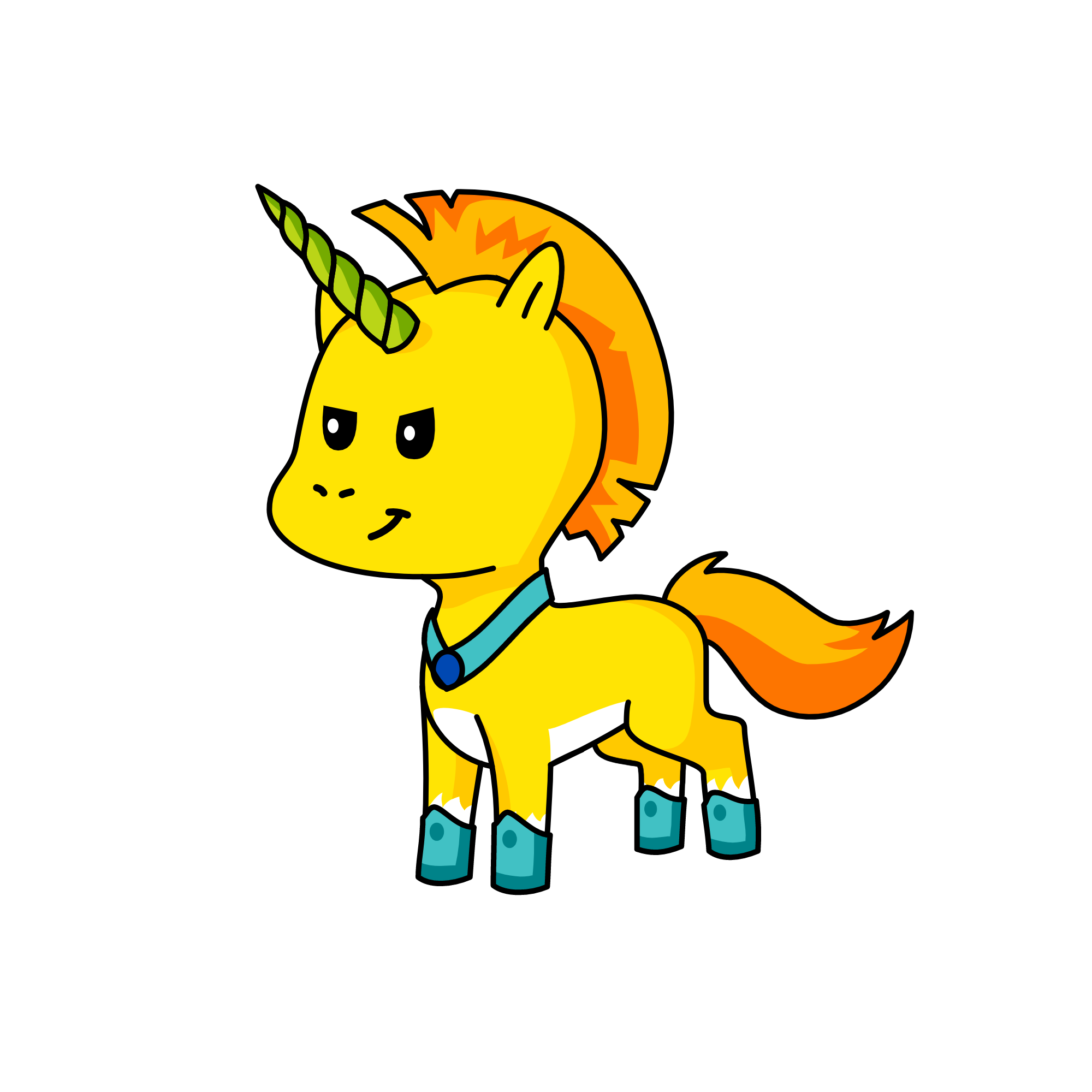 Mercury, the unicorn