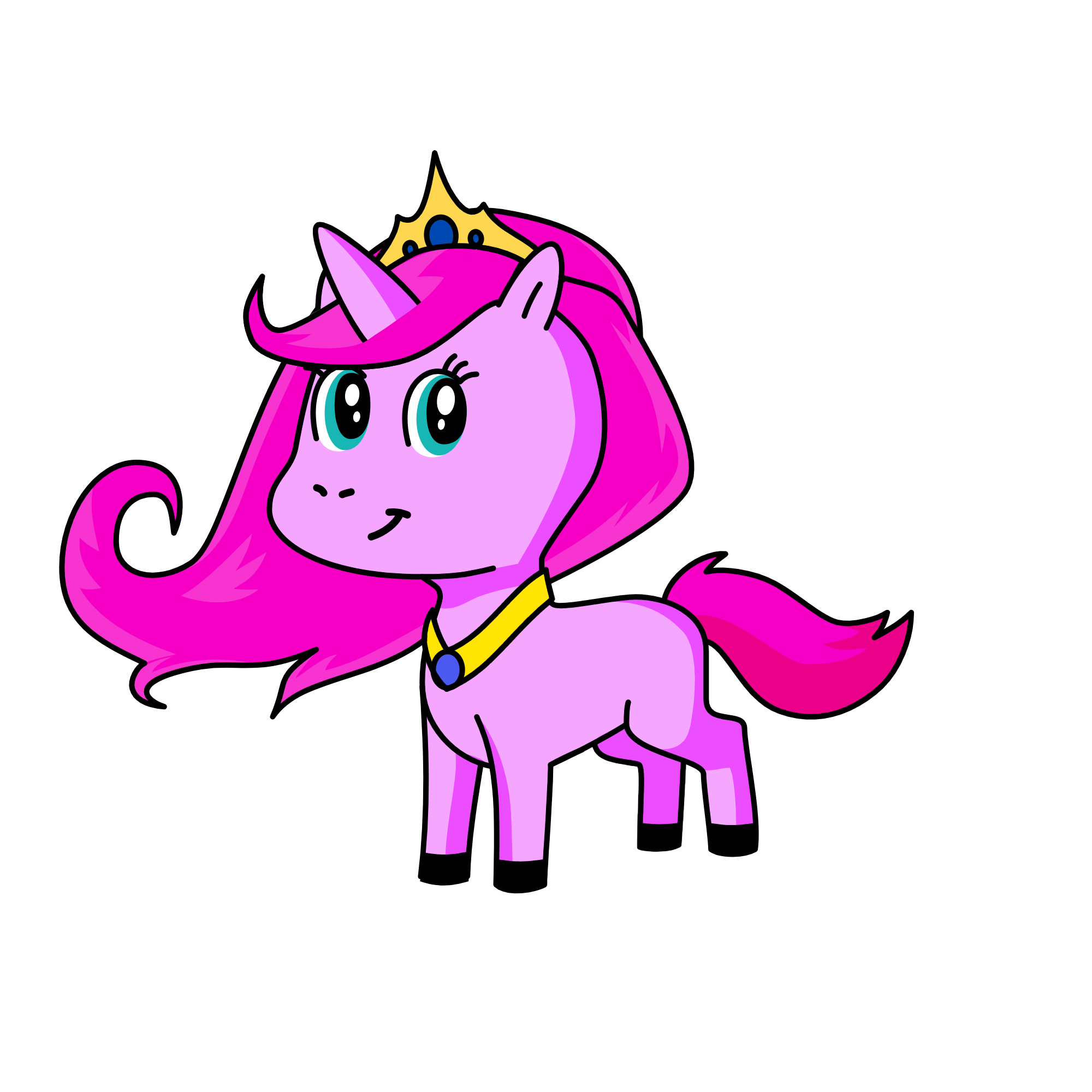 pinkagemmia, the unicorn